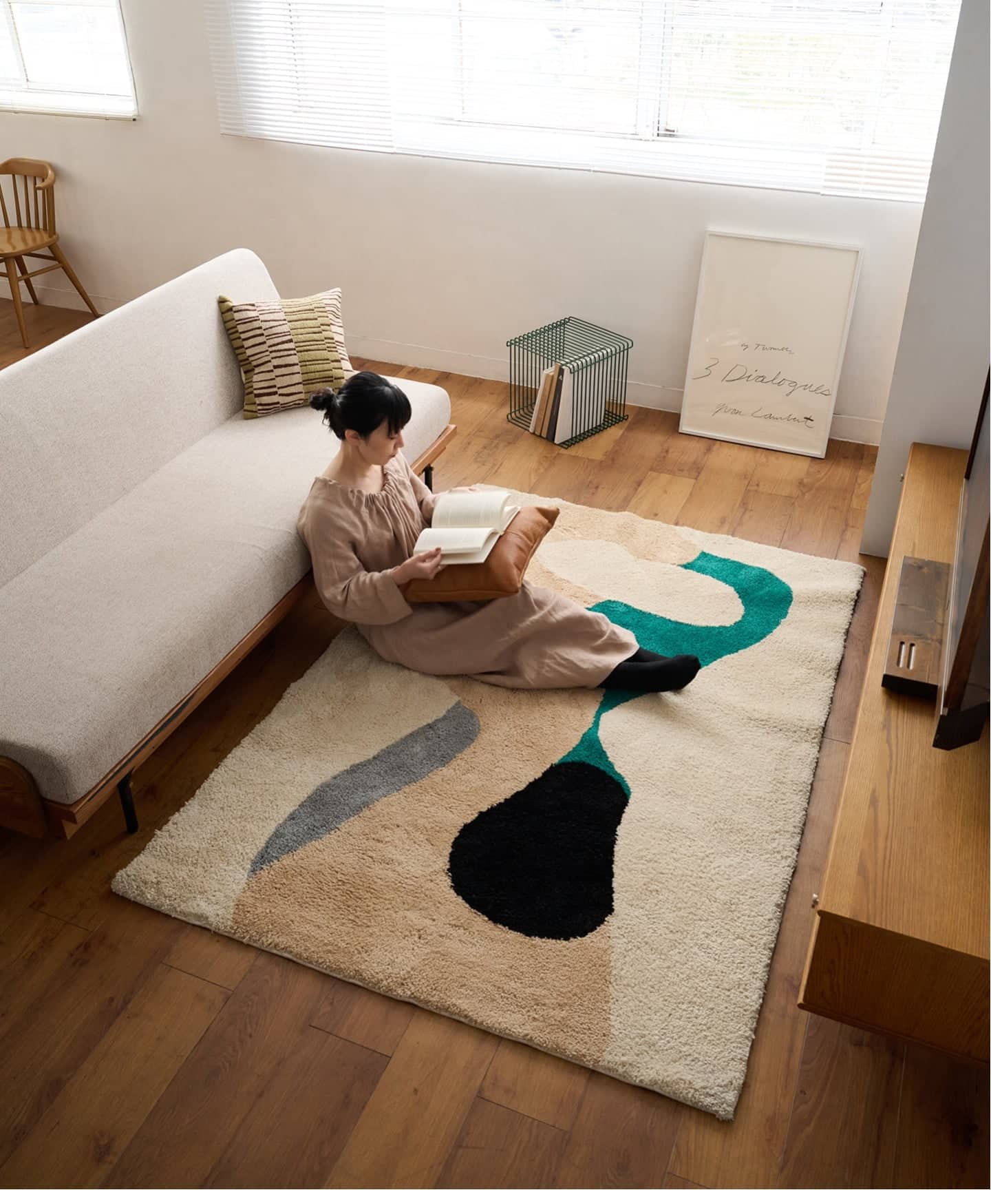SEPULVEDA RUG 200x200 セプルベダ ラグ（ラグ・マット）｜JOURNAL