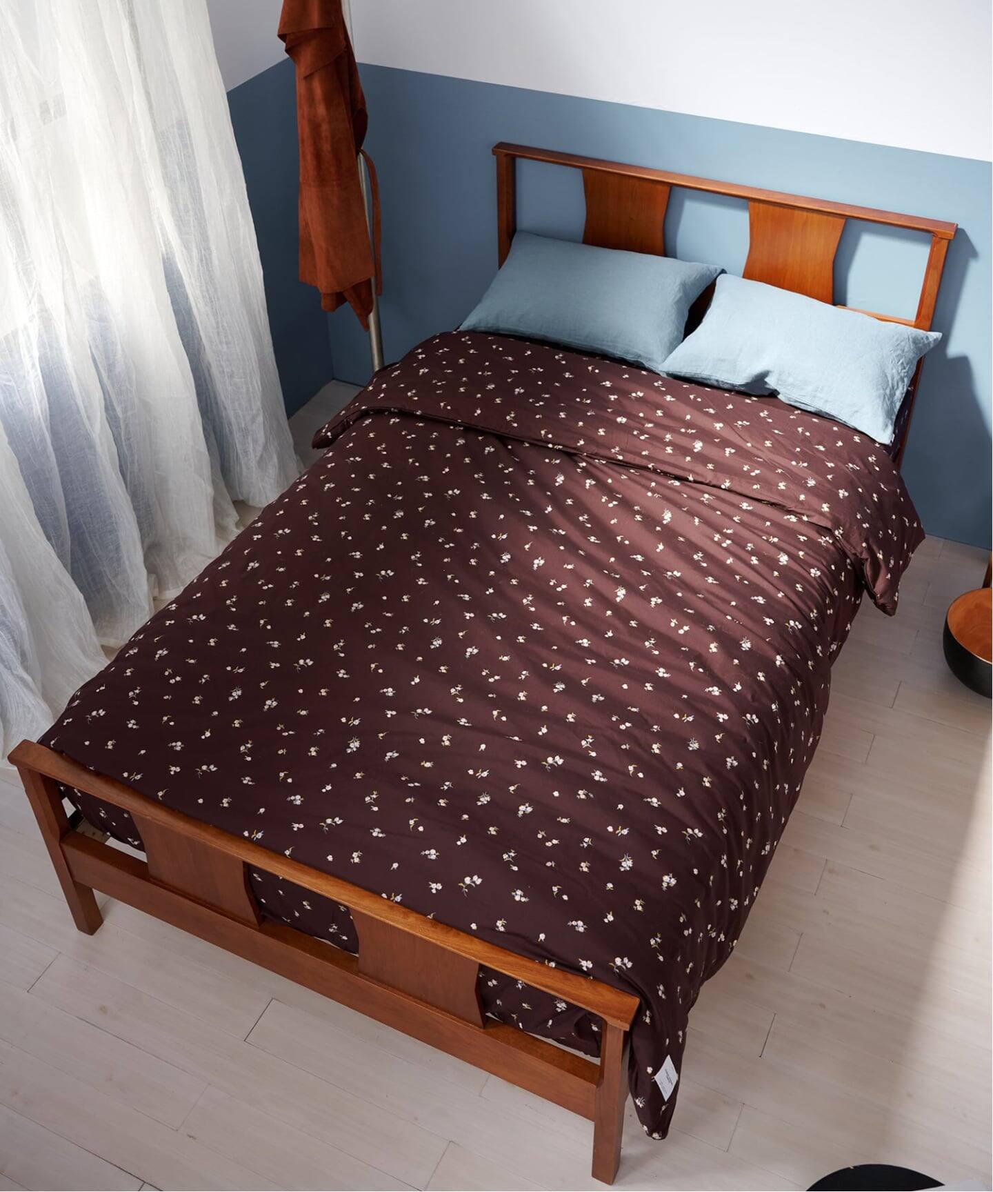 【新品未使用】ジャーナルスタンダード　シングル掛け布団カバー 予約》FLORAL DUVET COVER S 掛け布団カバー シングル（インテリア