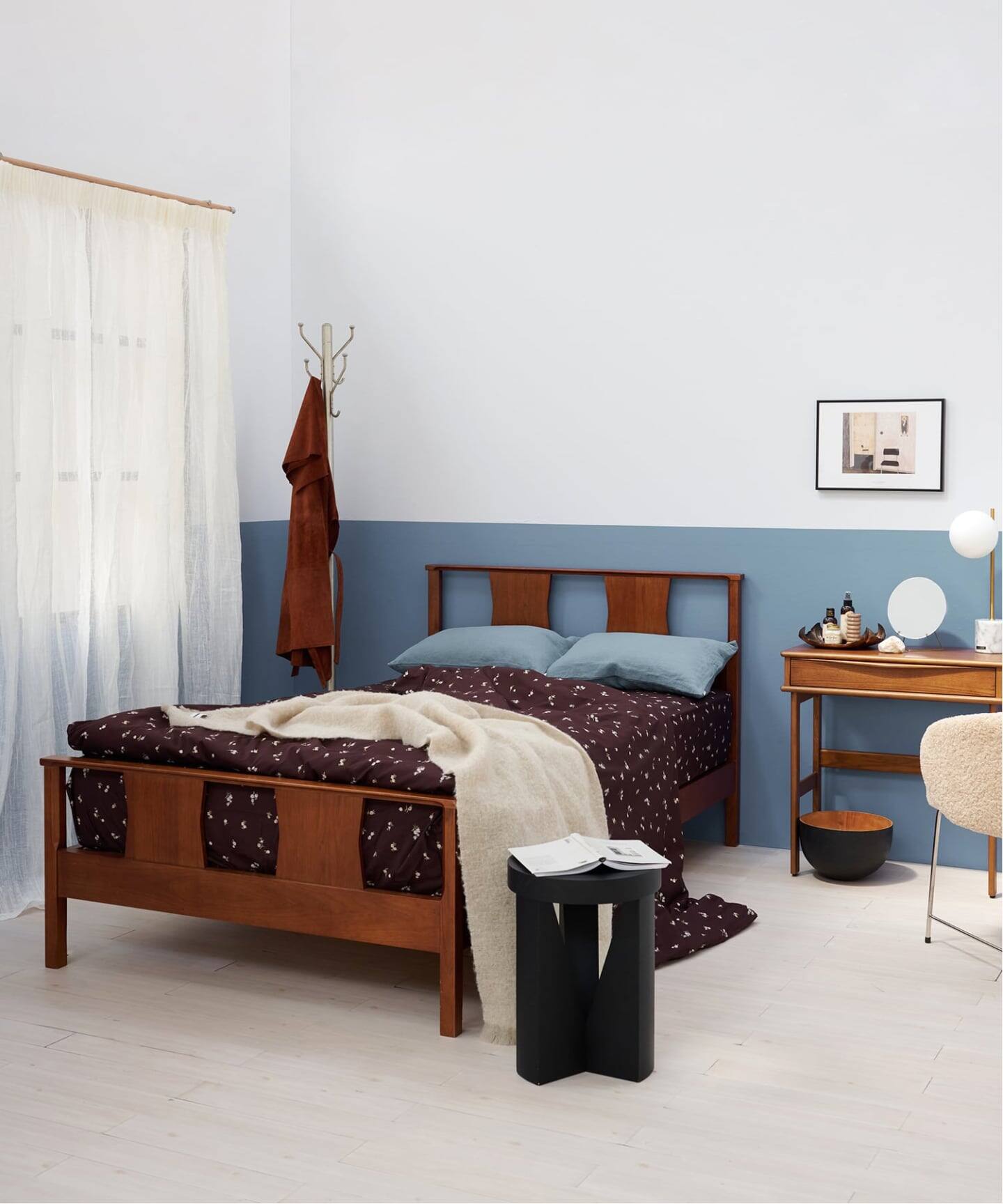 OMBRE CHECK DUVET COVER 掛け布団カバー セミダブル