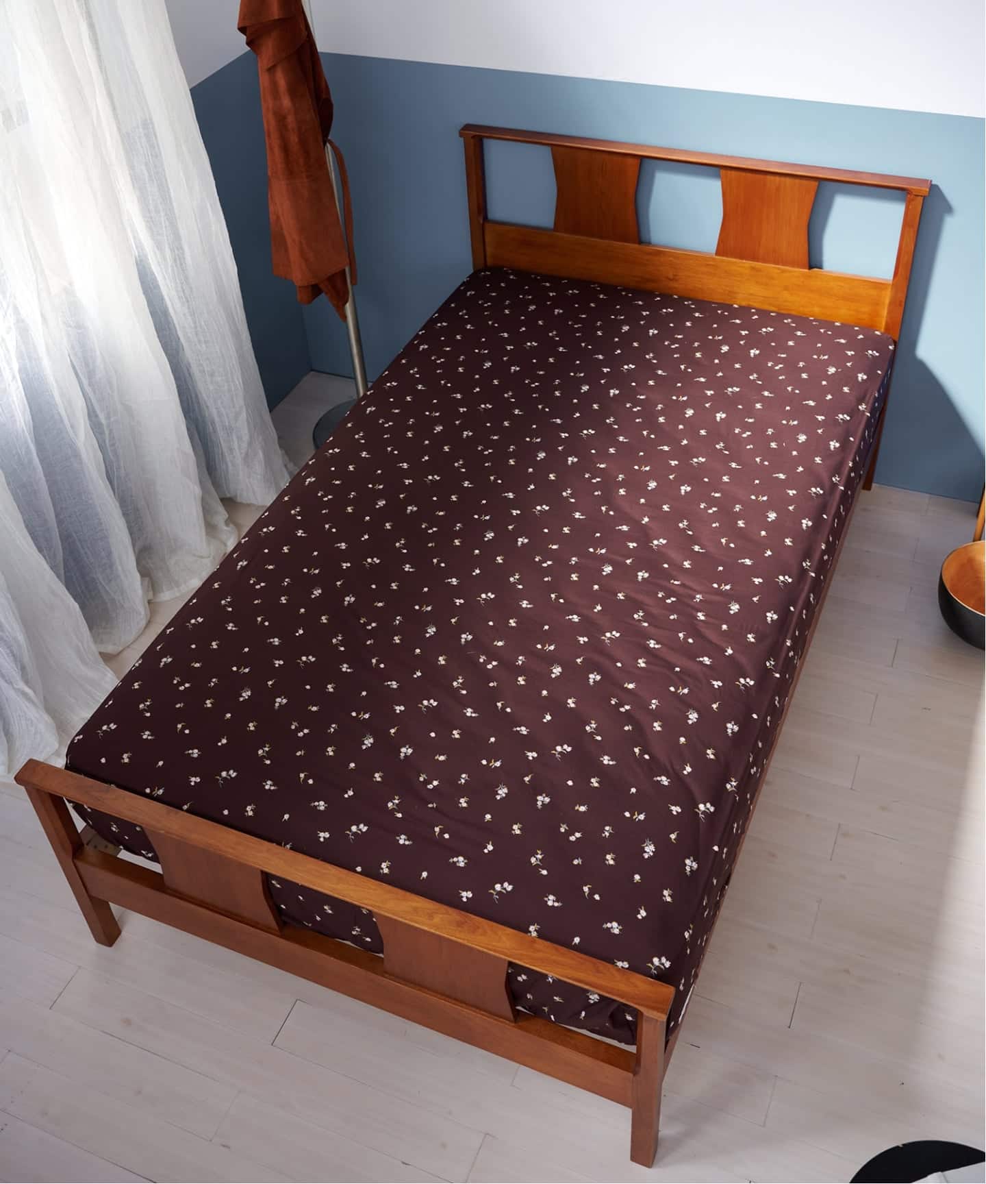 FLORAL BOX SHEET S.D ボックスシーツ セミダブル（インテリア