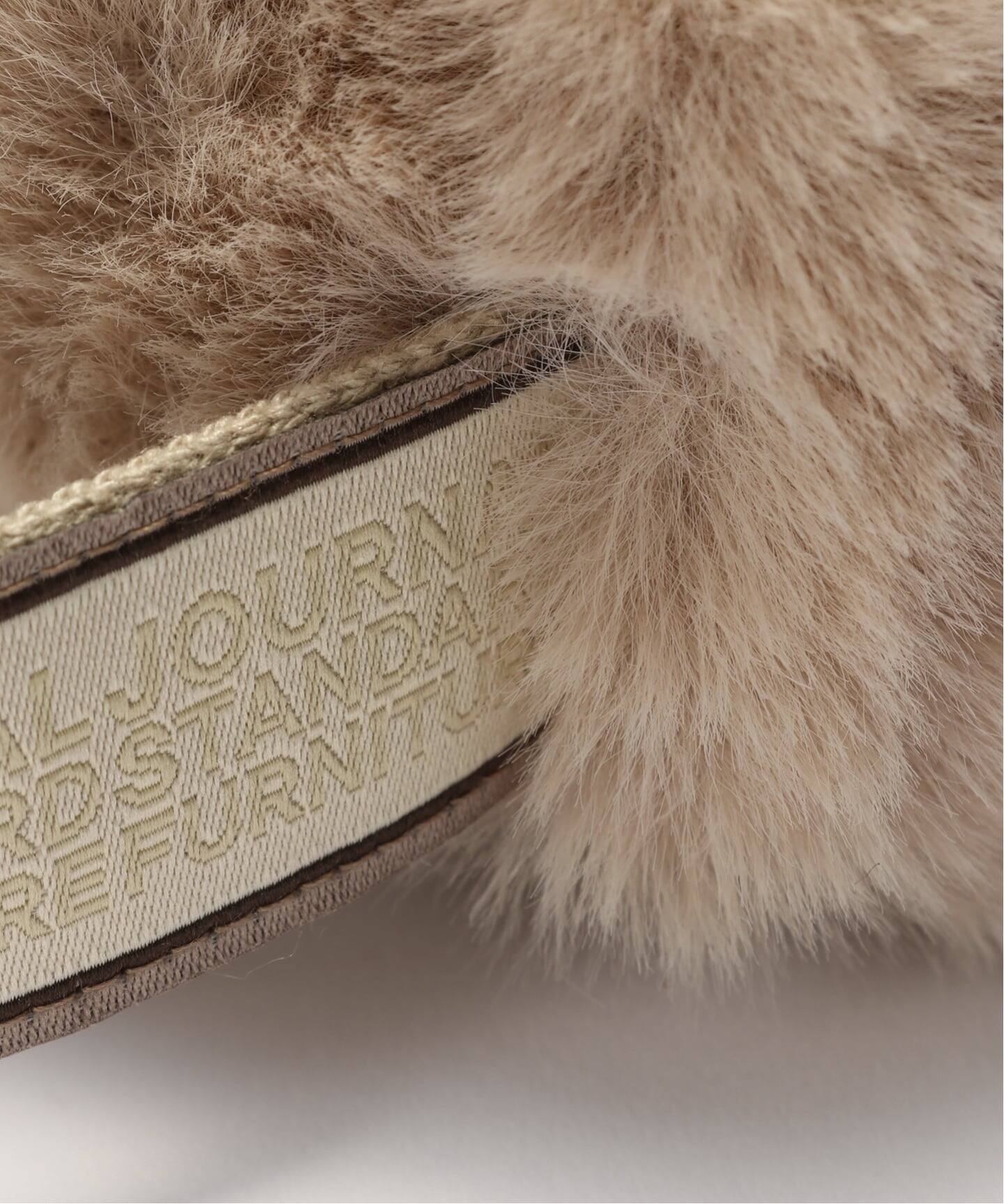 TISSUE BOX CASE FUR フェイクファー ティッシュボックス