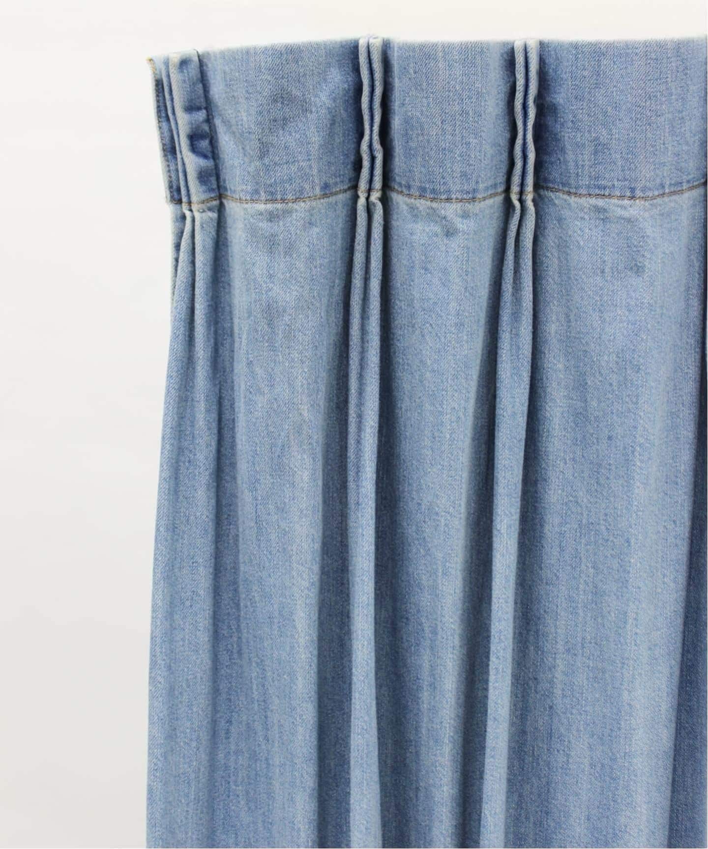 予約》DAMAGE DENIM CURTAIN 94×220 2枚セット（インテリア