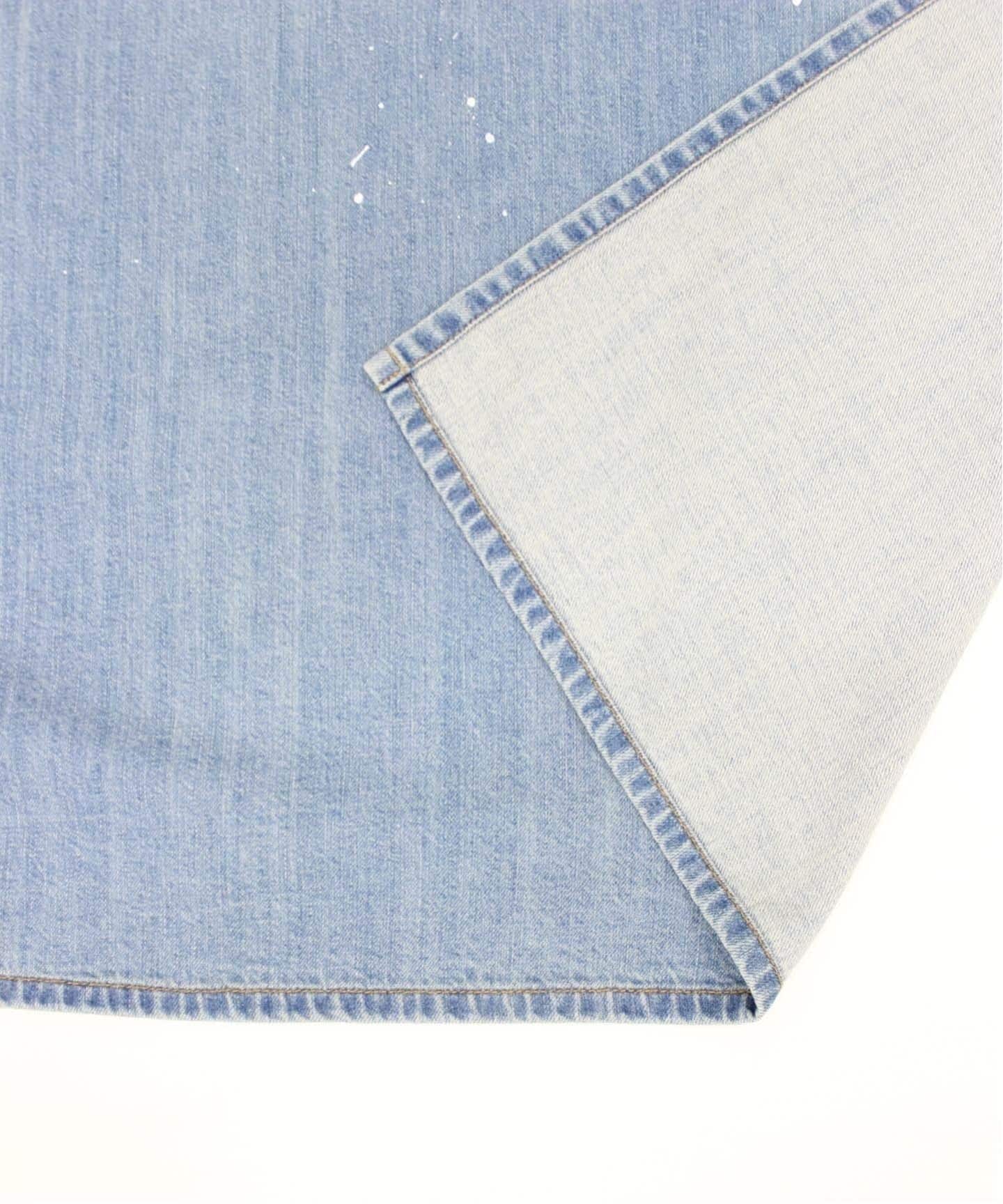 予約》DAMAGE DENIM CURTAIN 94×220 2枚セット（インテリア