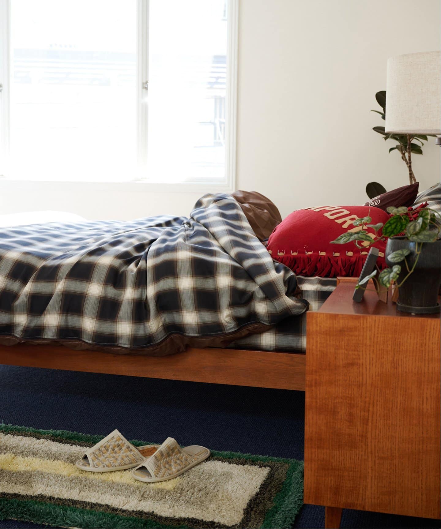 OMBRE CHECK DUVET COVER 掛け布団カバー セミダブル OMBRE CHECK DUVET COVER S 掛け布団カバー シングル（インテリア