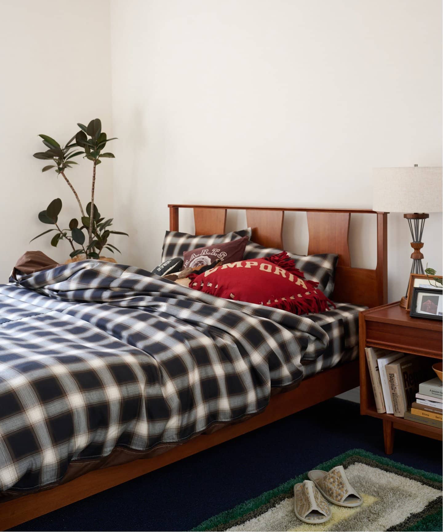 BASSHU ベッドカバー 枕カバー acme furniture セミダブル BASSHU ベッドカバー 枕カバー acme furniture セミダブル（ACME
