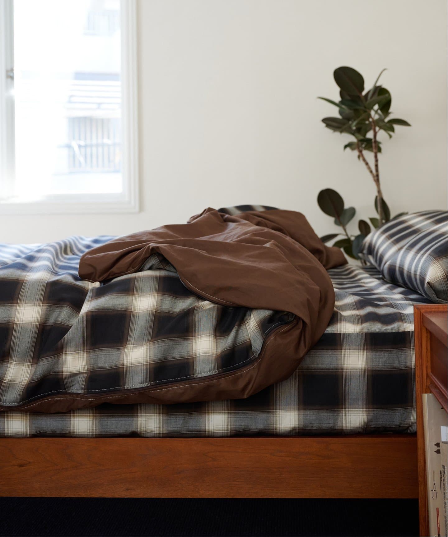 OMBRE CHECK DUVET COVER 掛け布団カバー セミダブル OMBRE CHECK DUVET COVER S.D 掛け布団カバー セミダブル