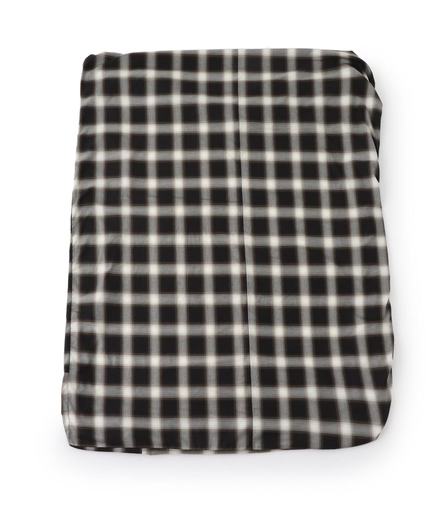 OMBRE CHECK BOX SHEET Q ボックスシーツ クィーン（インテリア