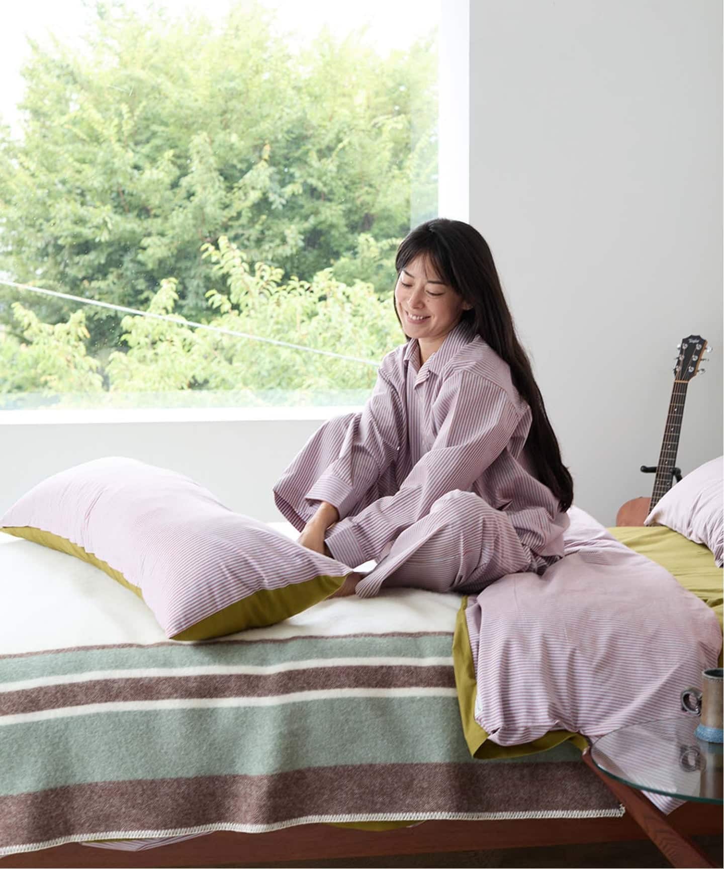 リトアニアBarker社ウールポンチョブランケット