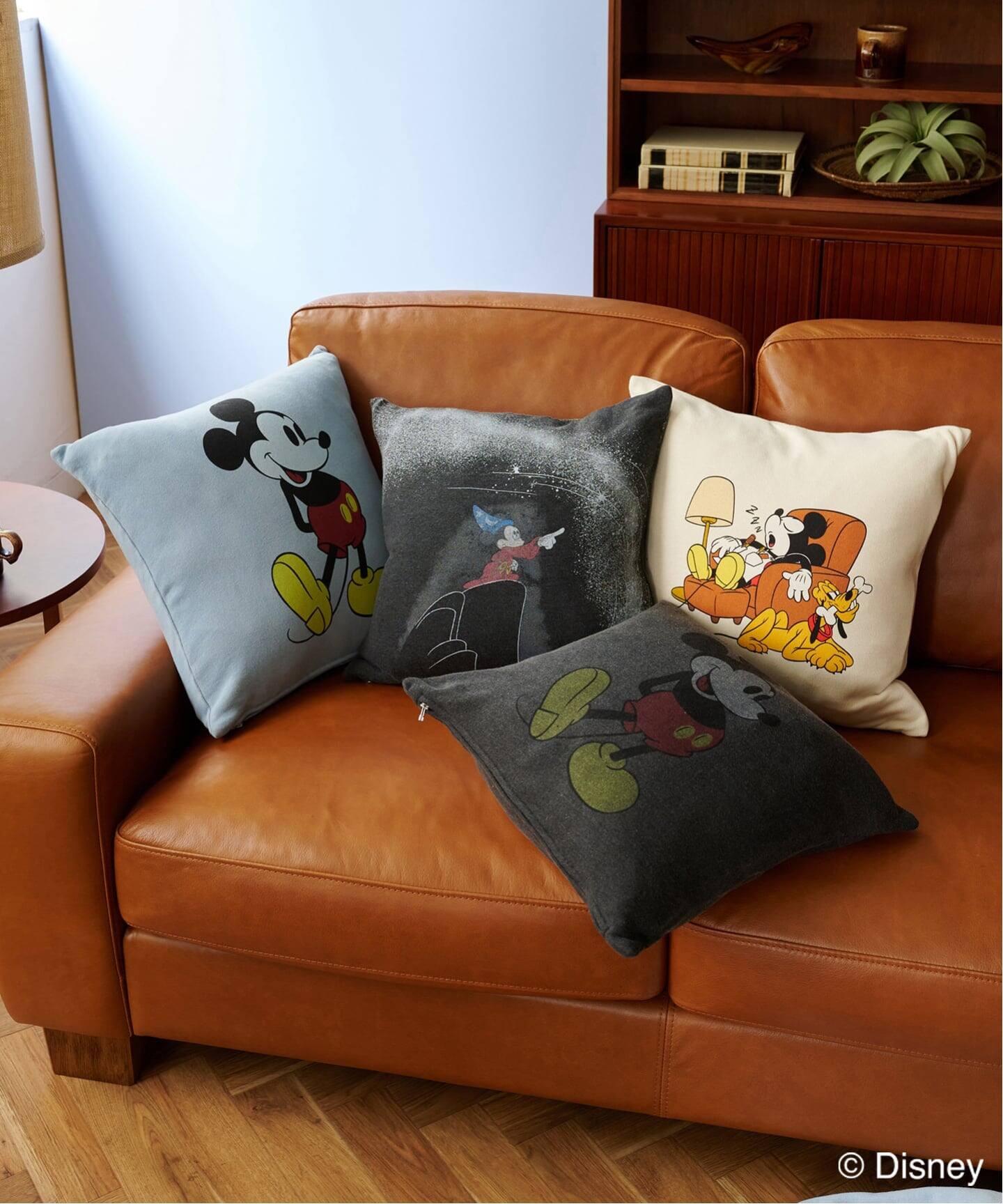 ACME別注 MICKEY CUSHION STANDING クッションカバー45cm