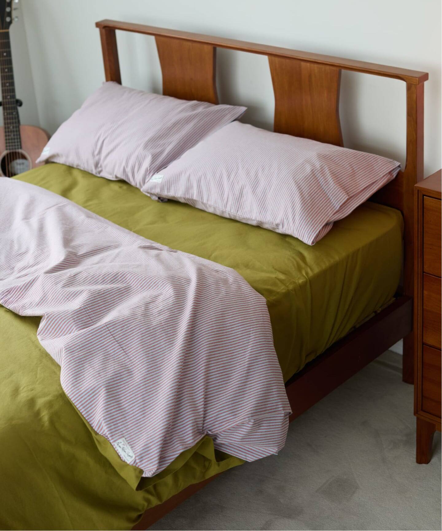 BASSHU ベッドカバー 枕カバー acme furniture セミダブル BASSHU ベッドカバー 枕カバー acme furniture セミダブル