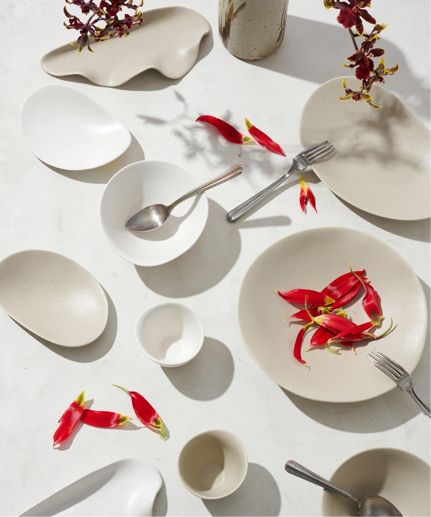 リーフ皿 22枚セット Leaf Plate 昭和レトロ 【公式通販】