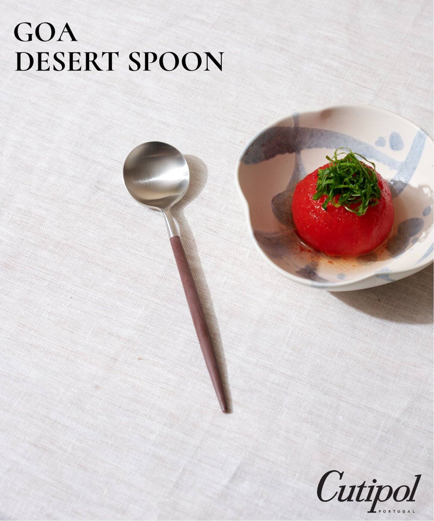 予約》【Cutipol/クチポール】GOA DESERT SPOON BR×SV デザート 