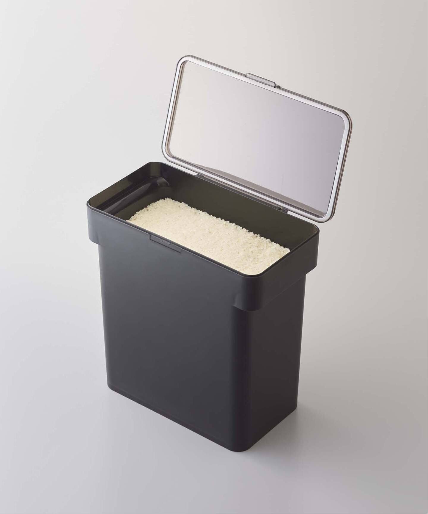 WEB限定》【tower/タワー】密閉 袋ごと米びつ 5kg 計量カップ付（食器