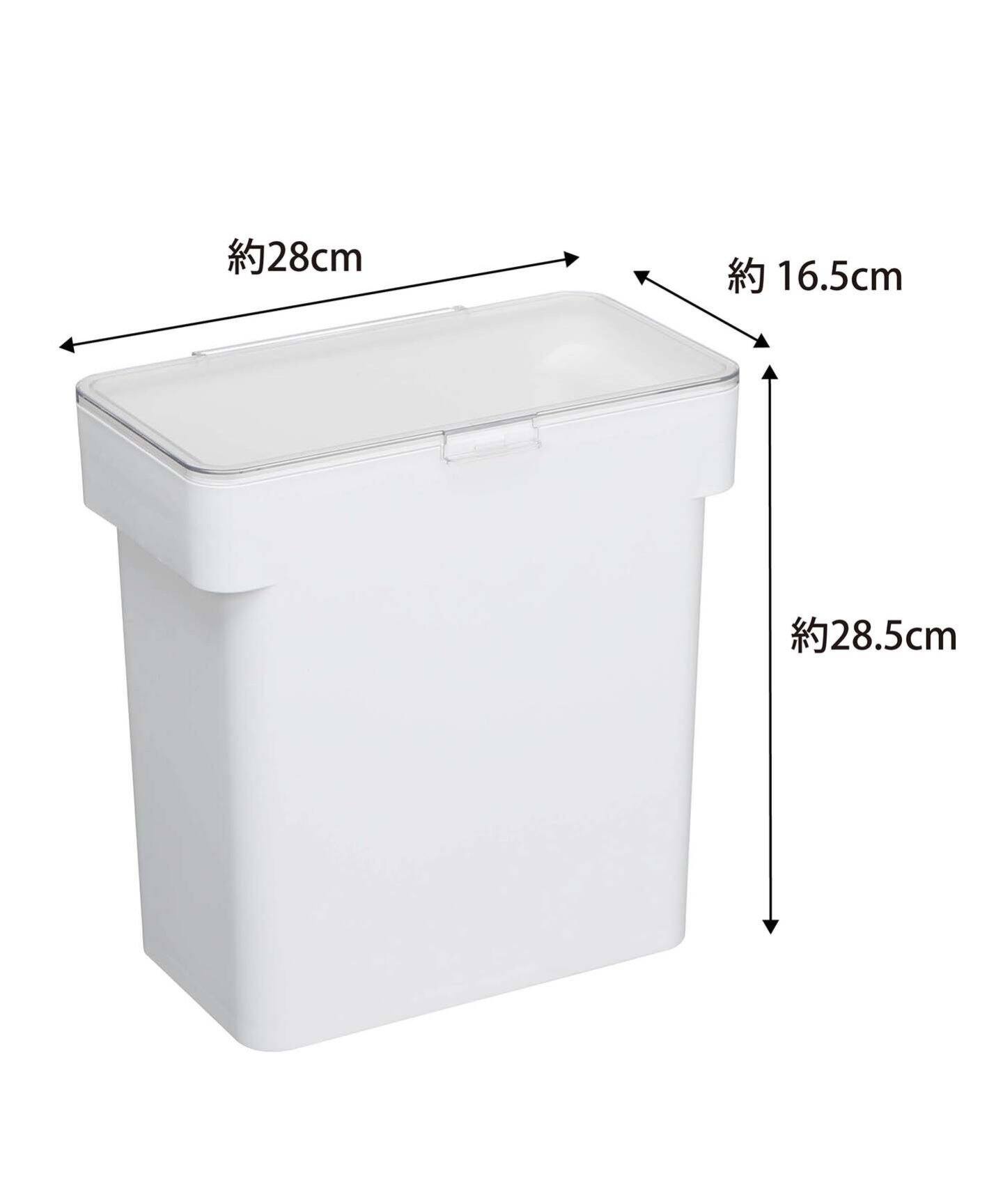 WEB限定》【tower/タワー】密閉 袋ごと米びつ 5kg 計量カップ付（食器