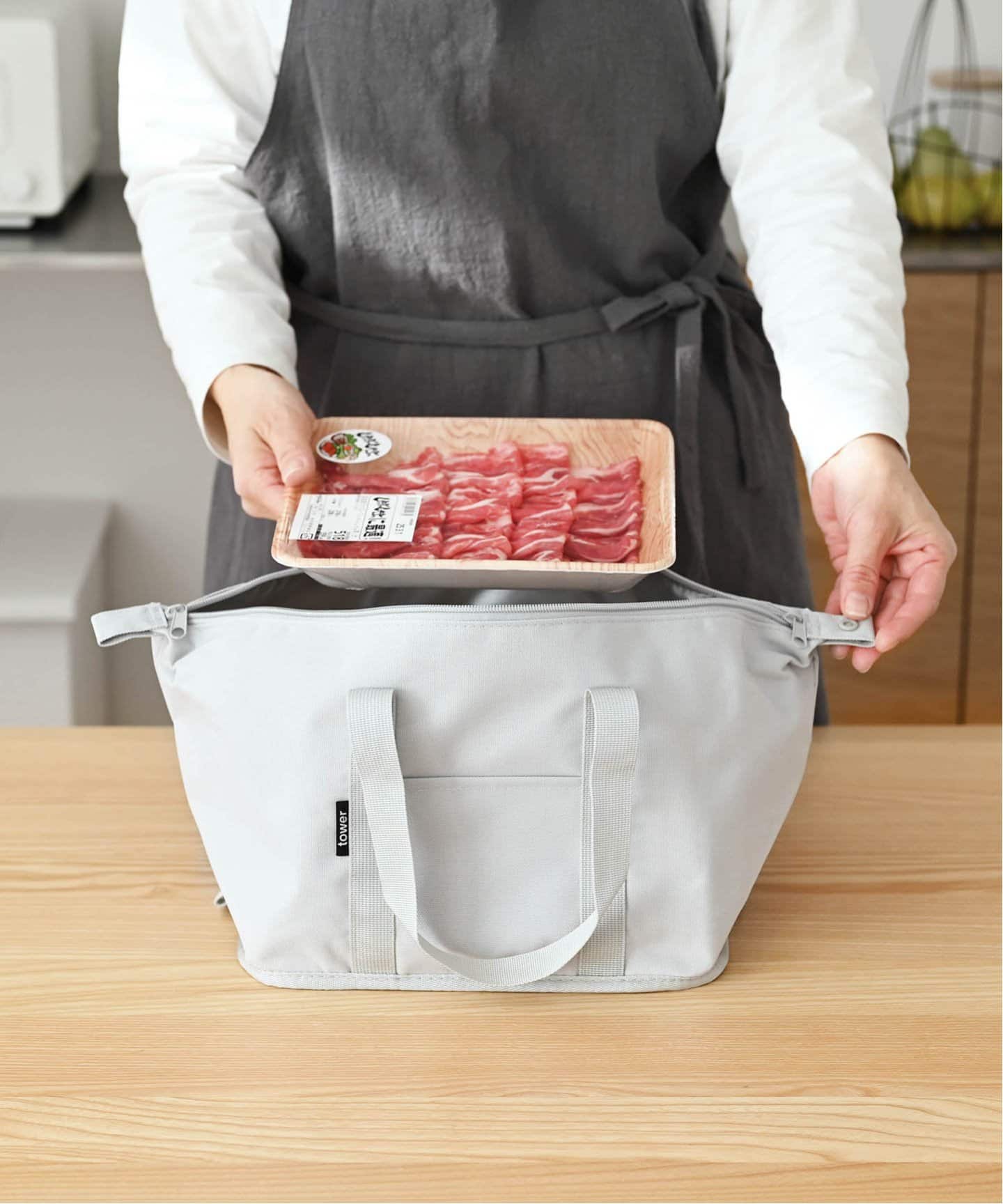 WEB限定》【tower/タワー】スーパー・コンビニ弁当がそのまま入る