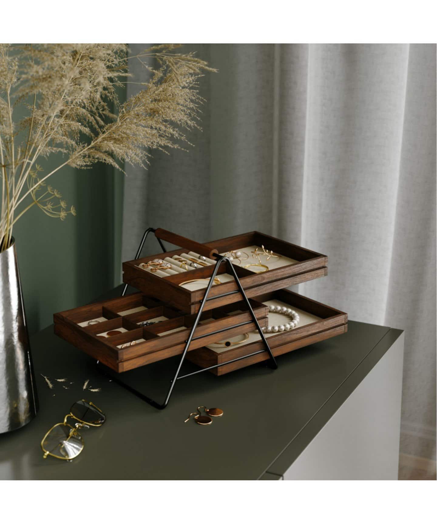 WEB限定》【umbra/アンブラ】TERRACE JEWELRY TRAY ジュエリートレイ