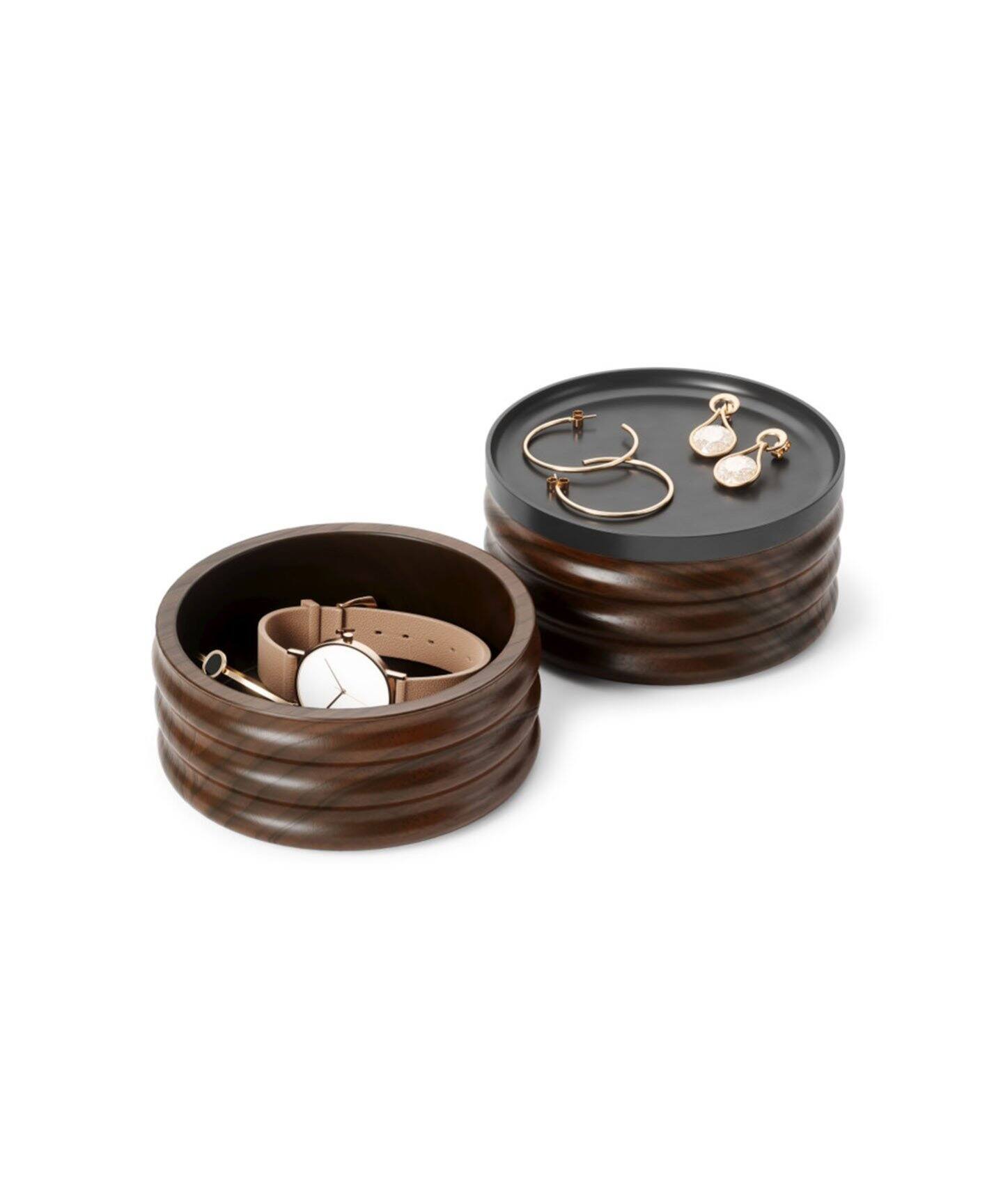 WEB限定》【umbra/アンブラ】TESORA WOOD BOX ウッドボックス（収納