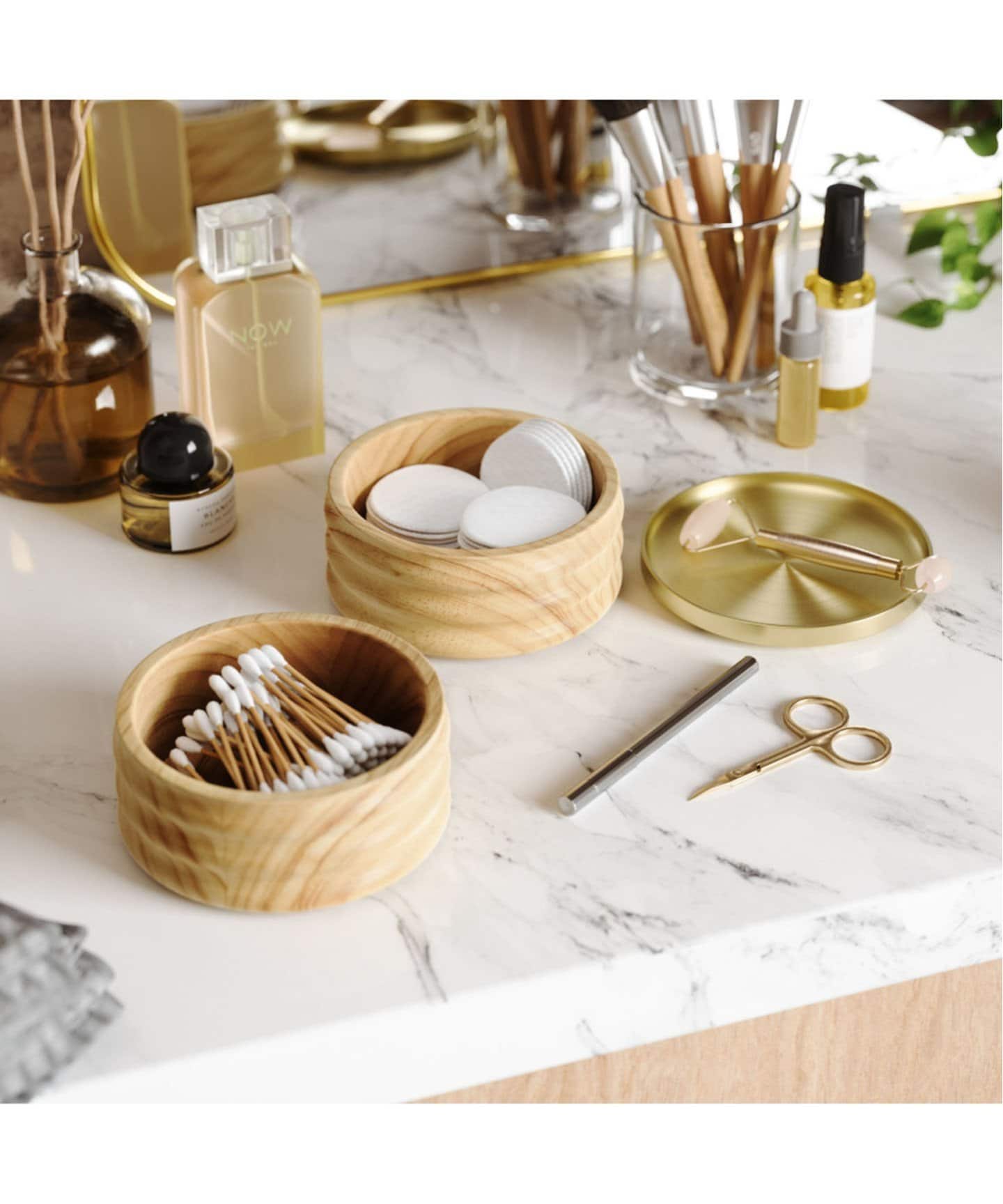 WEB限定》【umbra/アンブラ】TESORA WOOD BOX ウッドボックス（収納