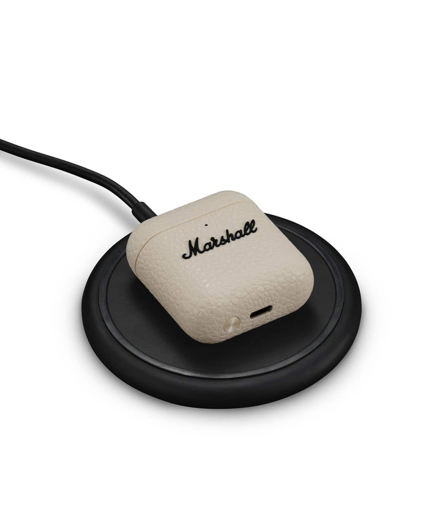 Marshall MINOR IV クリーム ワイヤレスイヤホン　美品 Amazon.co.jp: Marshall 完全ワイヤレスイヤホン Minor IV