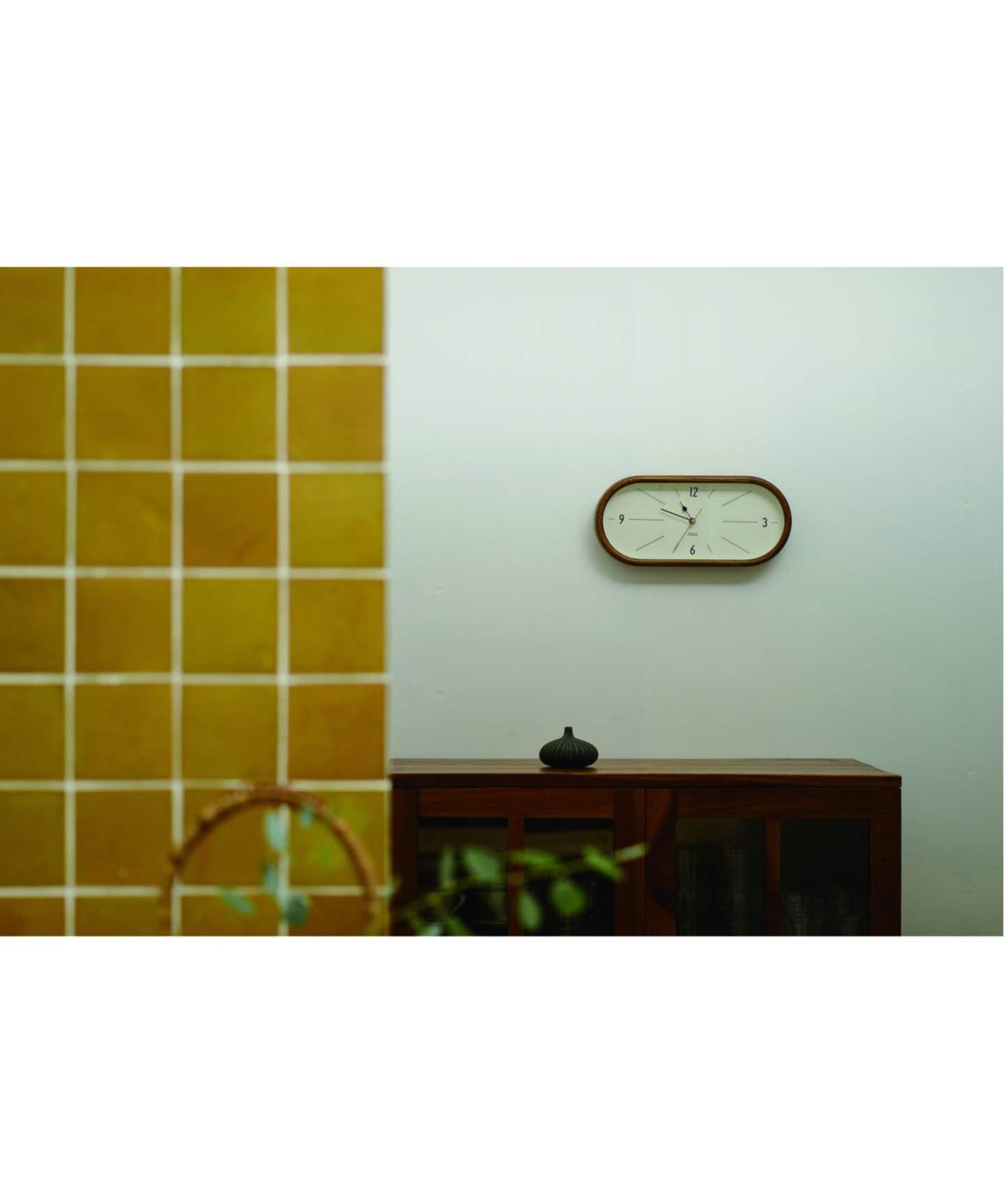 ☆Curva wall clock 掛け時計（置き時計・掛け時計）｜JOURNAL
