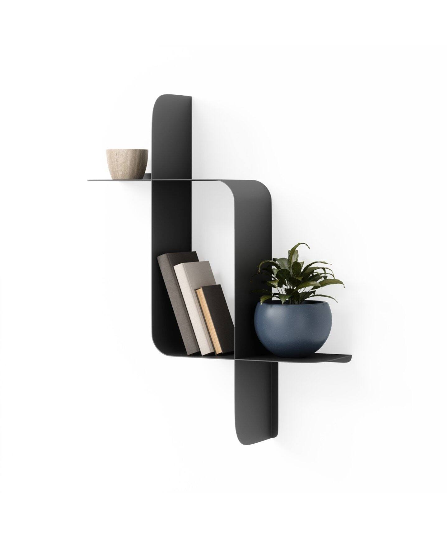 WEB限定》【umbra/アンブラ】MONTAGE METAL 2pcs シェルフ（収納グッズ