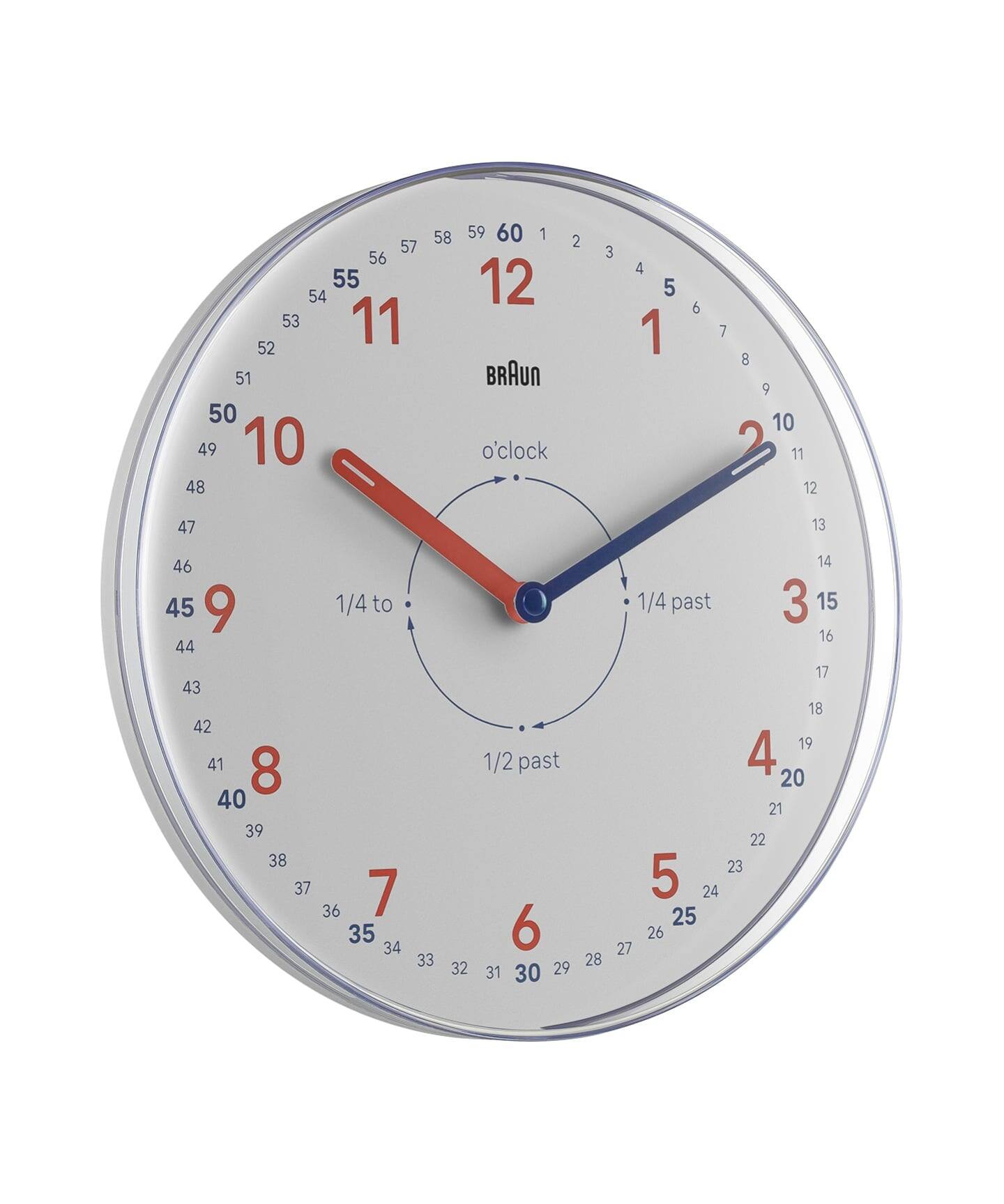 ☆【BRAUN/ブラウン】WALLCLOCK BC26TW 掛け時計（置き時計・掛け時計