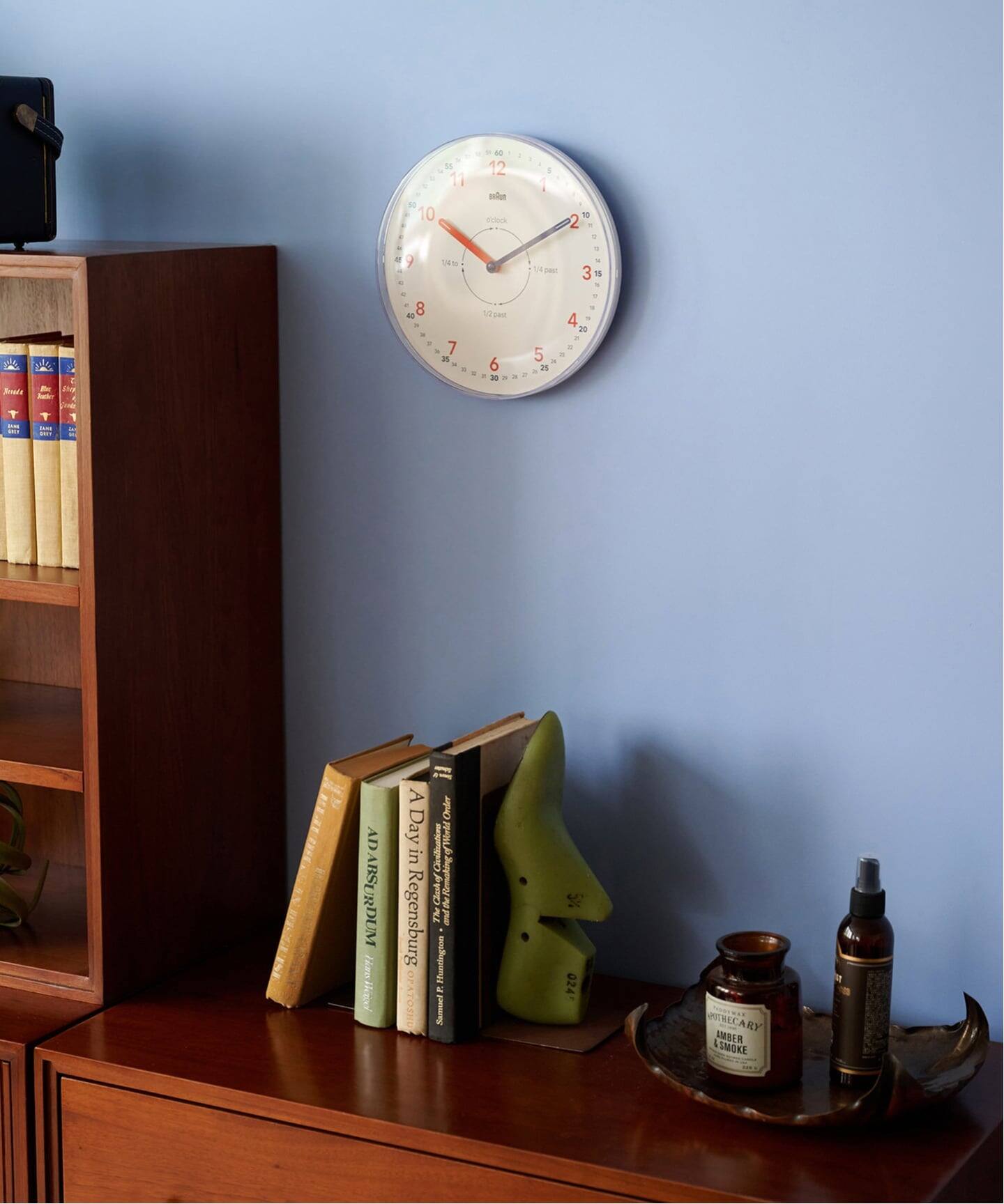 ☆【BRAUN/ブラウン】WALLCLOCK BC26TW 掛け時計（置き時計・掛け時計