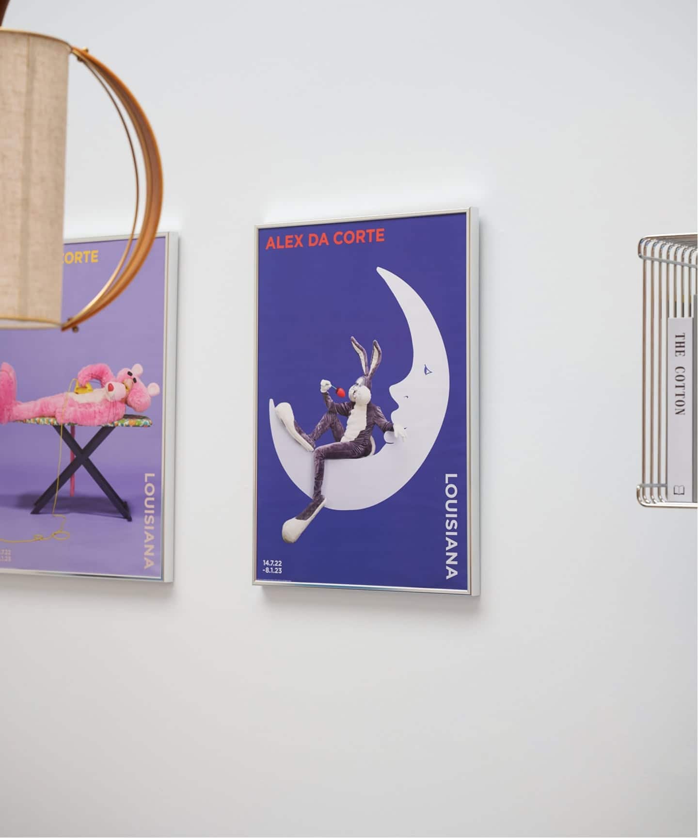 LOUSIANA POSTER】Alex Da Corte - Rubber Pencil Devil rabbit