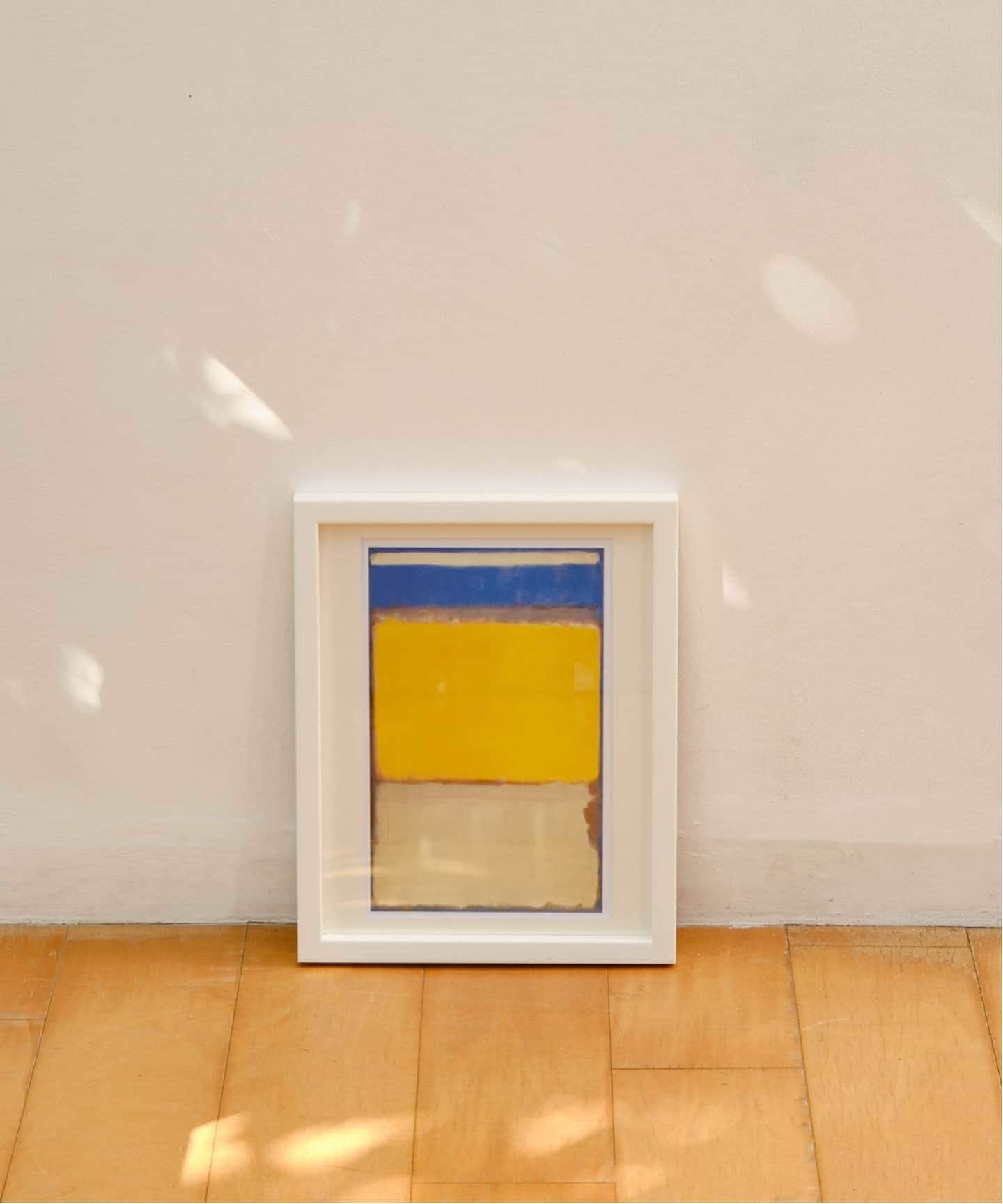 MARK ROTHKO/マーク・ロスコ】 アートフレーム MARK ROTHKO (マーク・ロスコ) | Yellow, White, Blue Over