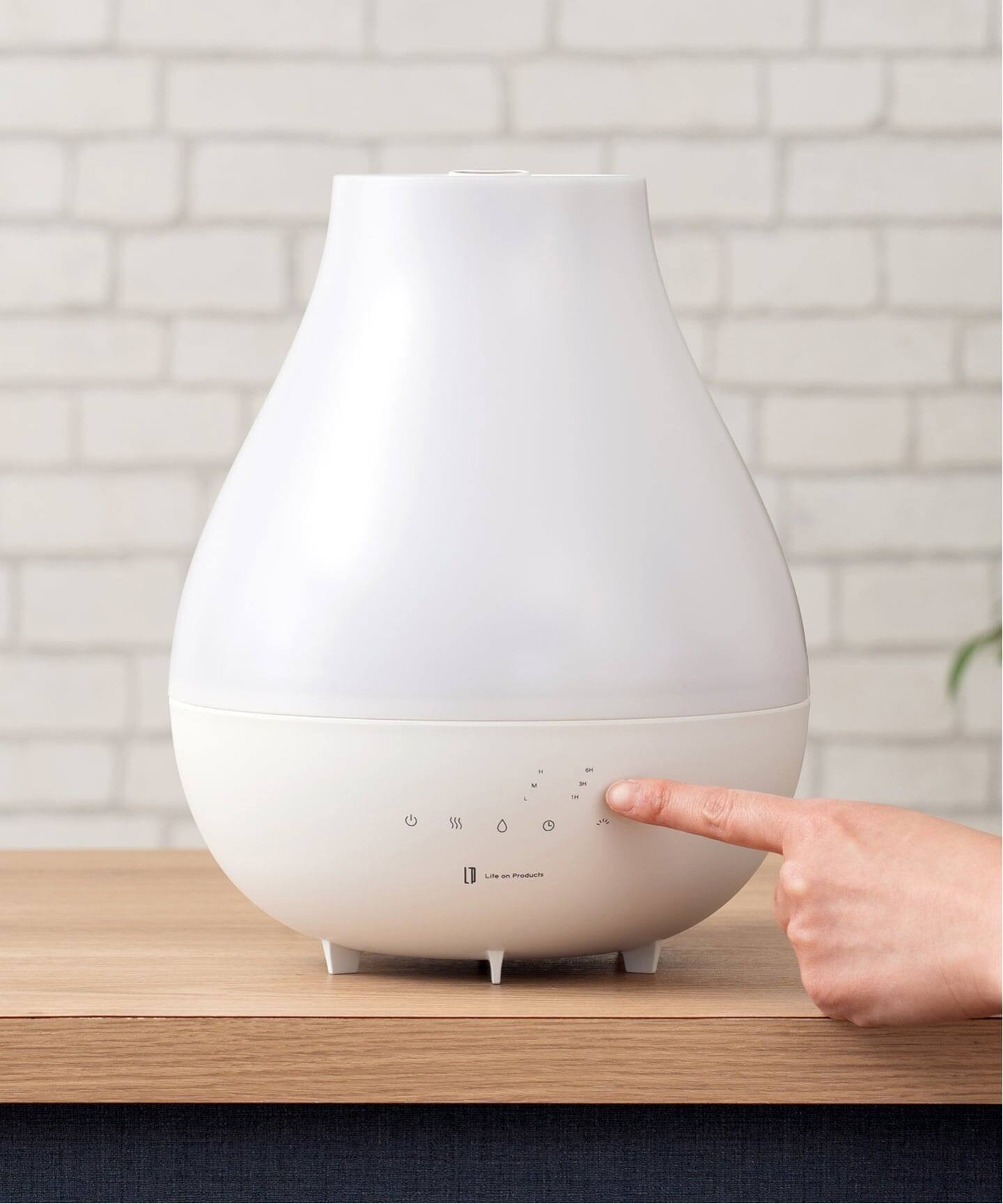 Life on Products】抗菌上部給水ハイブリッド式加湿器 LuLuPure hybrid