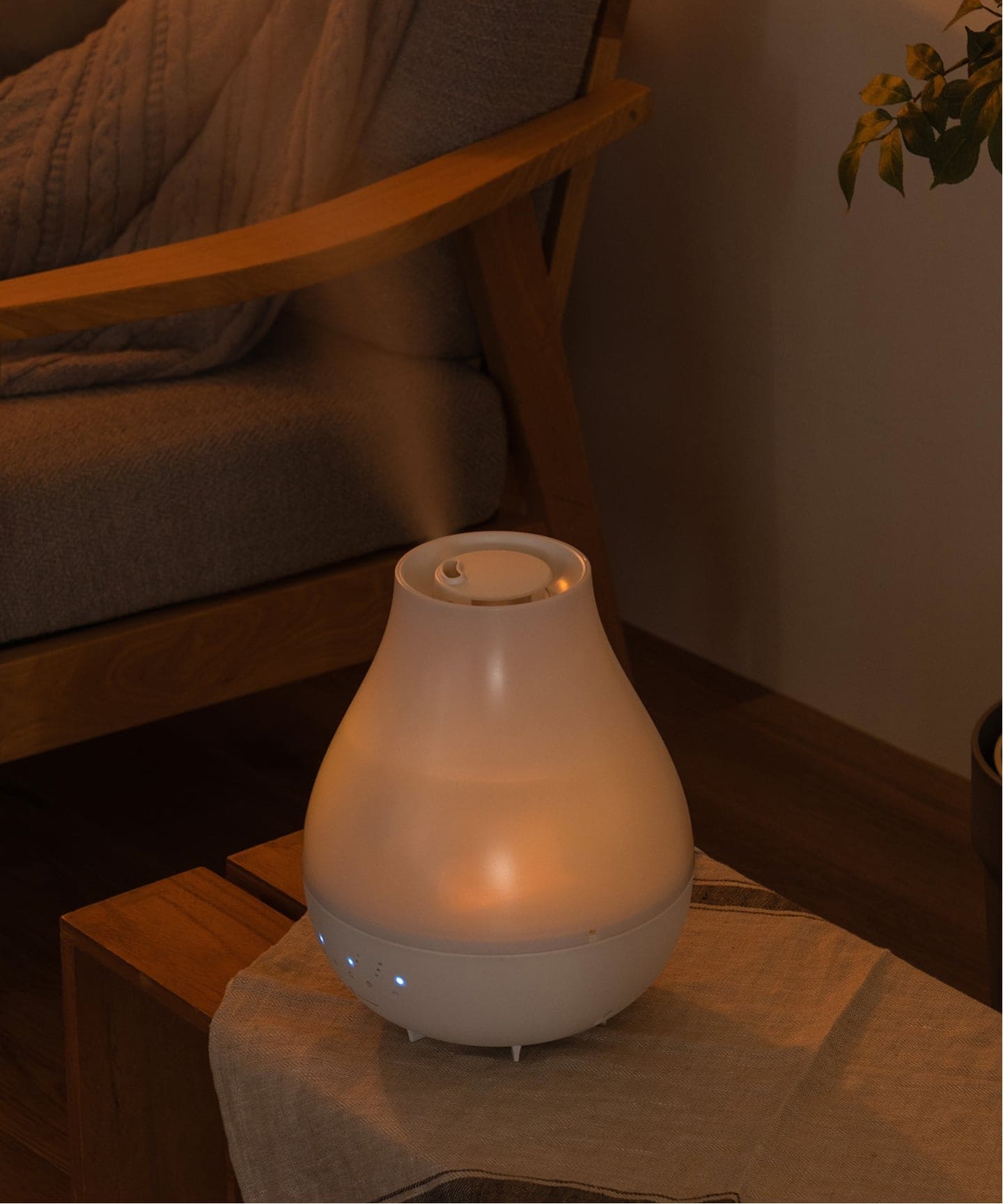 Life on Products】抗菌上部給水ハイブリッド式加湿器 LuLuPure hybrid