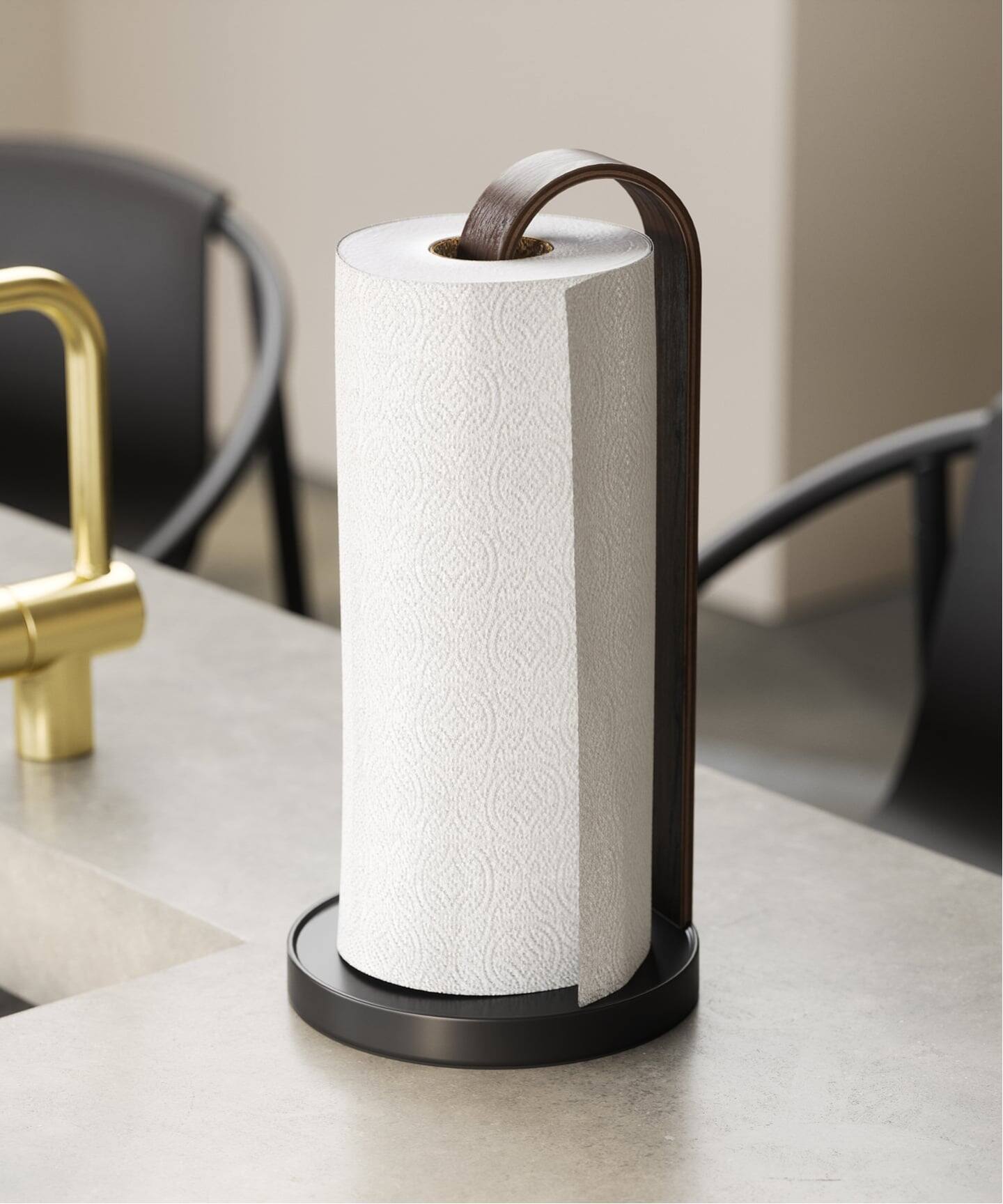 WEB限定》【umbra/アンブラ】Bellwood PAPER HOLDER BR ペーパー