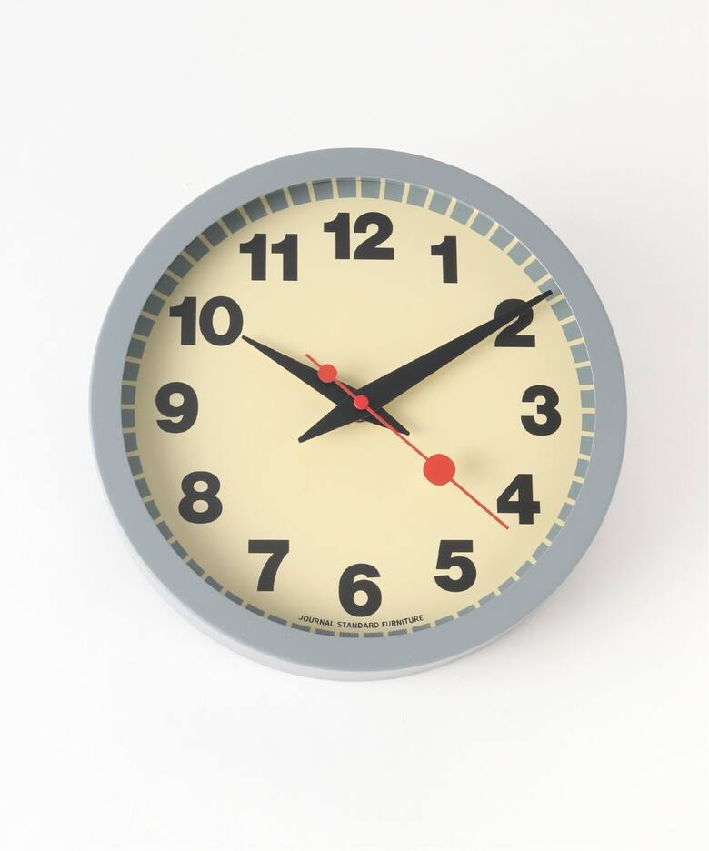 journal standard Furniture　BOLD FONT WALL CLOCK/掛け時計