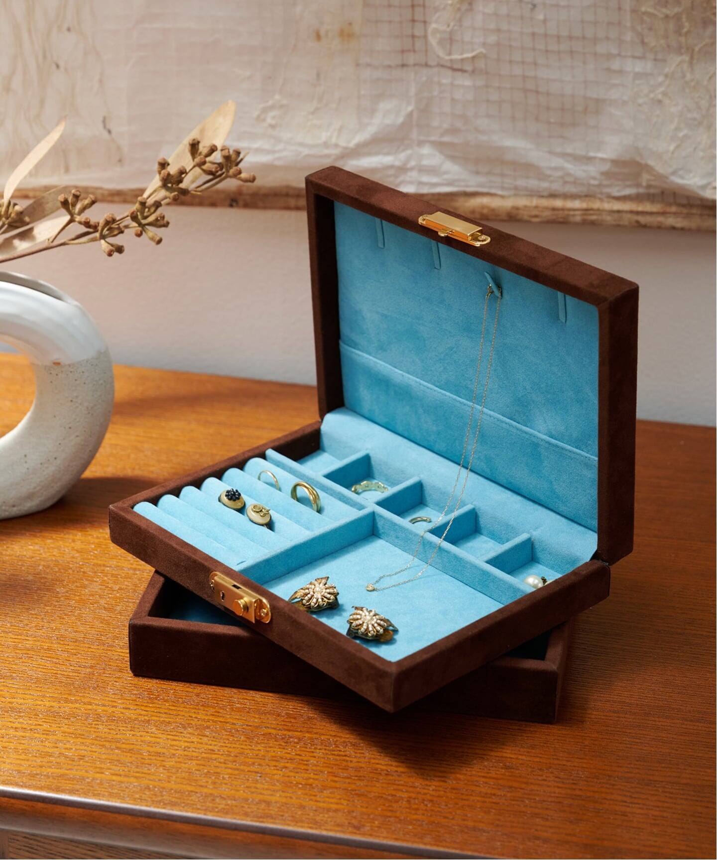 予約》JSF JEWELRY BOX A5 BR ジュエリーボックス（収納グッズ