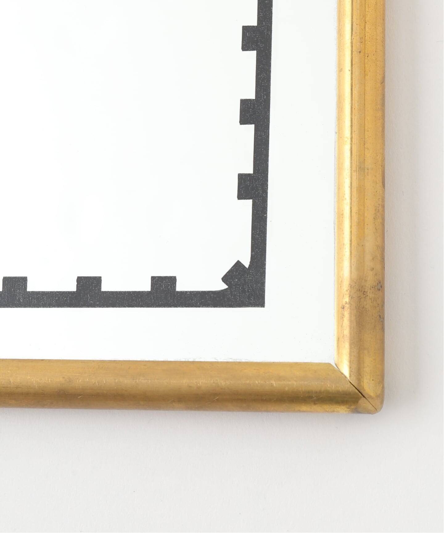 PUB MIRROR MICKEY STANDING パブミラー（フォトフレーム／ポスター