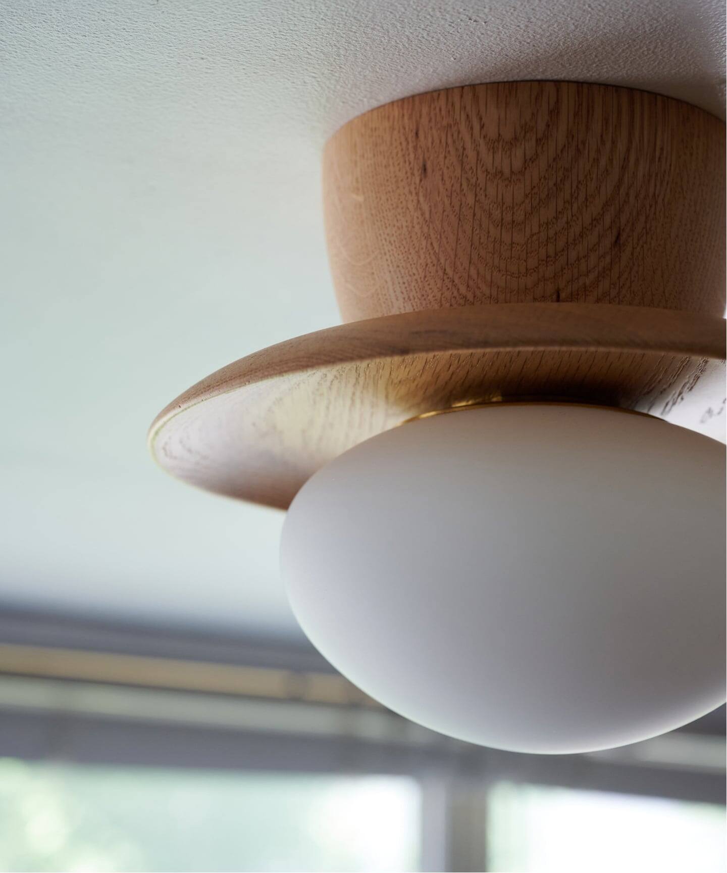LUCCA CEILING LAMP OAK ルッカ シーリングランプ（照明）｜JOURNAL