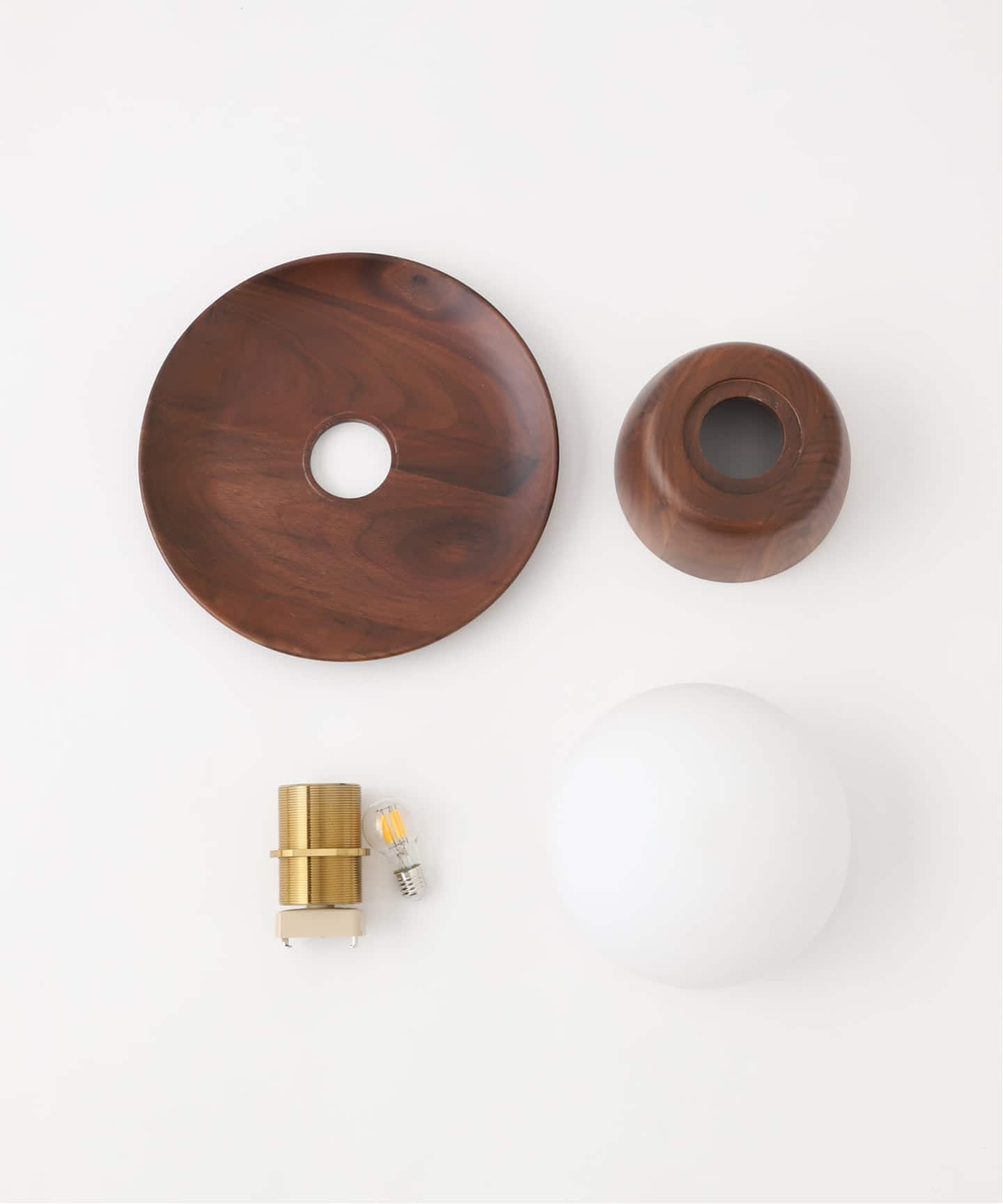 LUCCA CEILING LAMP WALNUTS ルッカ シーリングランプ（照明