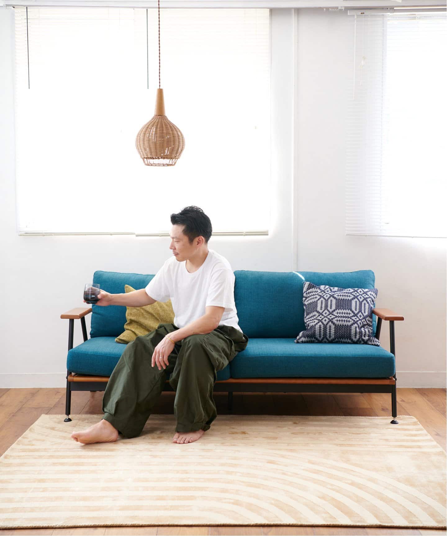 WICKER LAMP 2nd ウィッカー ペンダントランプ（照明）｜ACME