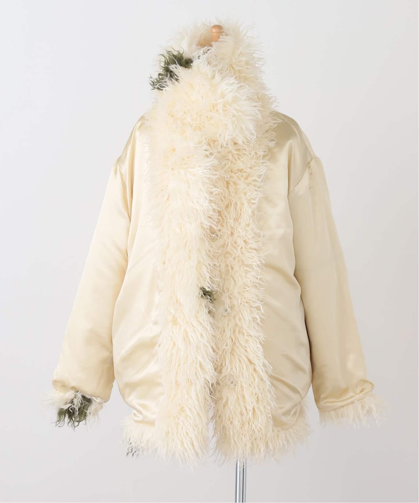 JAKKE COCOON COAT C1010：フェイクファーコート（その他ブルゾン
