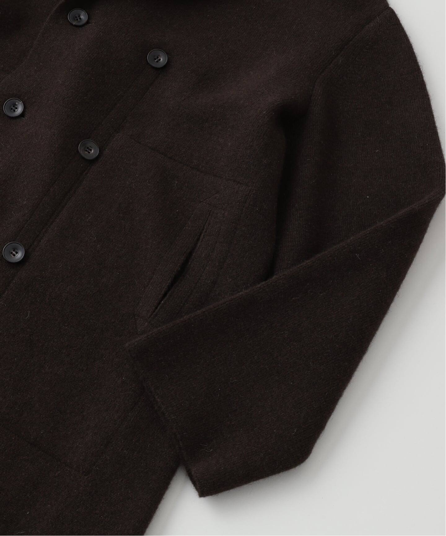 NOMATノマット】 YAK Double Breasted Knit Coat#：コート（その他