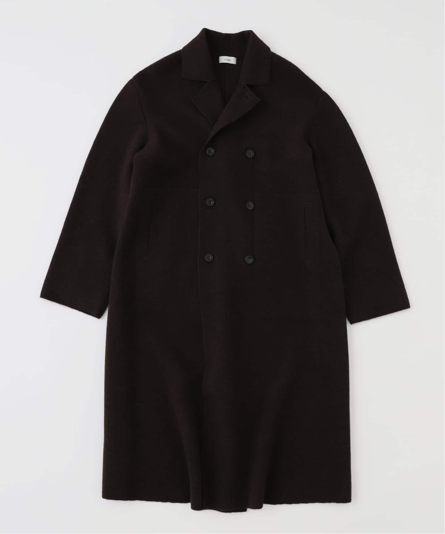 NOMATノマット】 YAK Double Breasted Knit Coat#：コート（その他