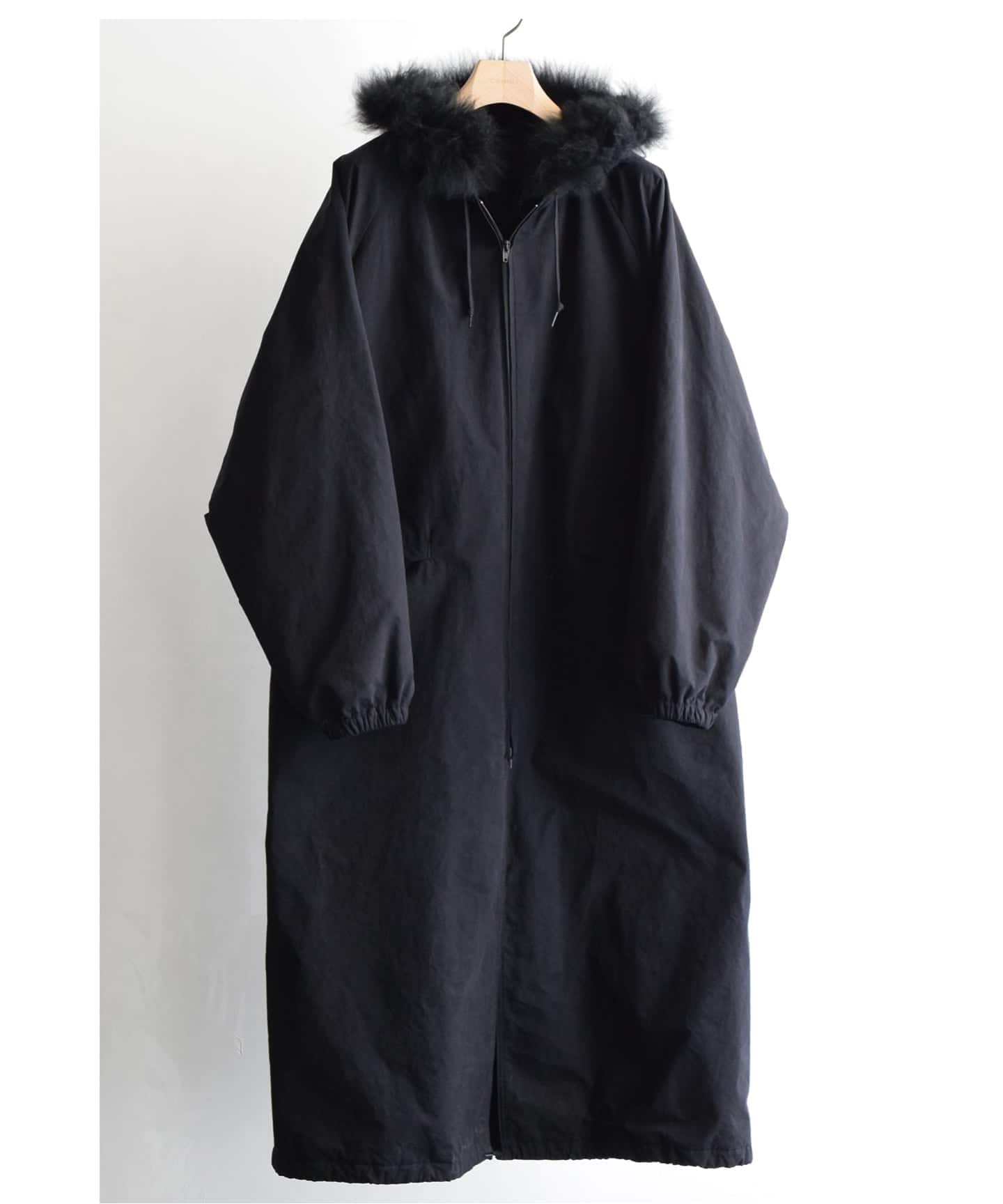 COMOLI /コモリ】フーデッド ロングコート（その他ブルゾン／アウター