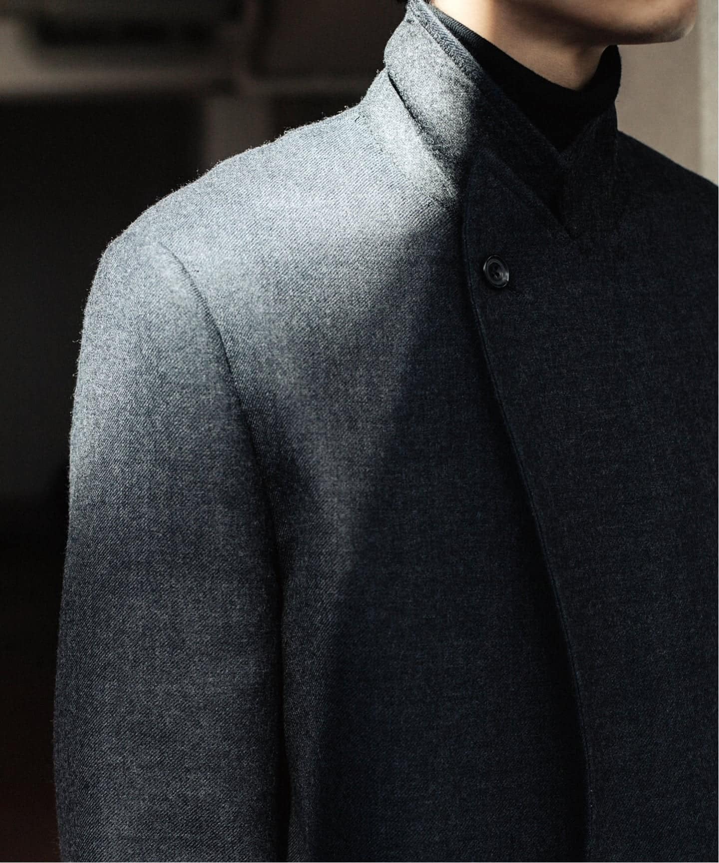 RE-PURPOSE / リパーパス】 double breasted coat：ポストマンコート