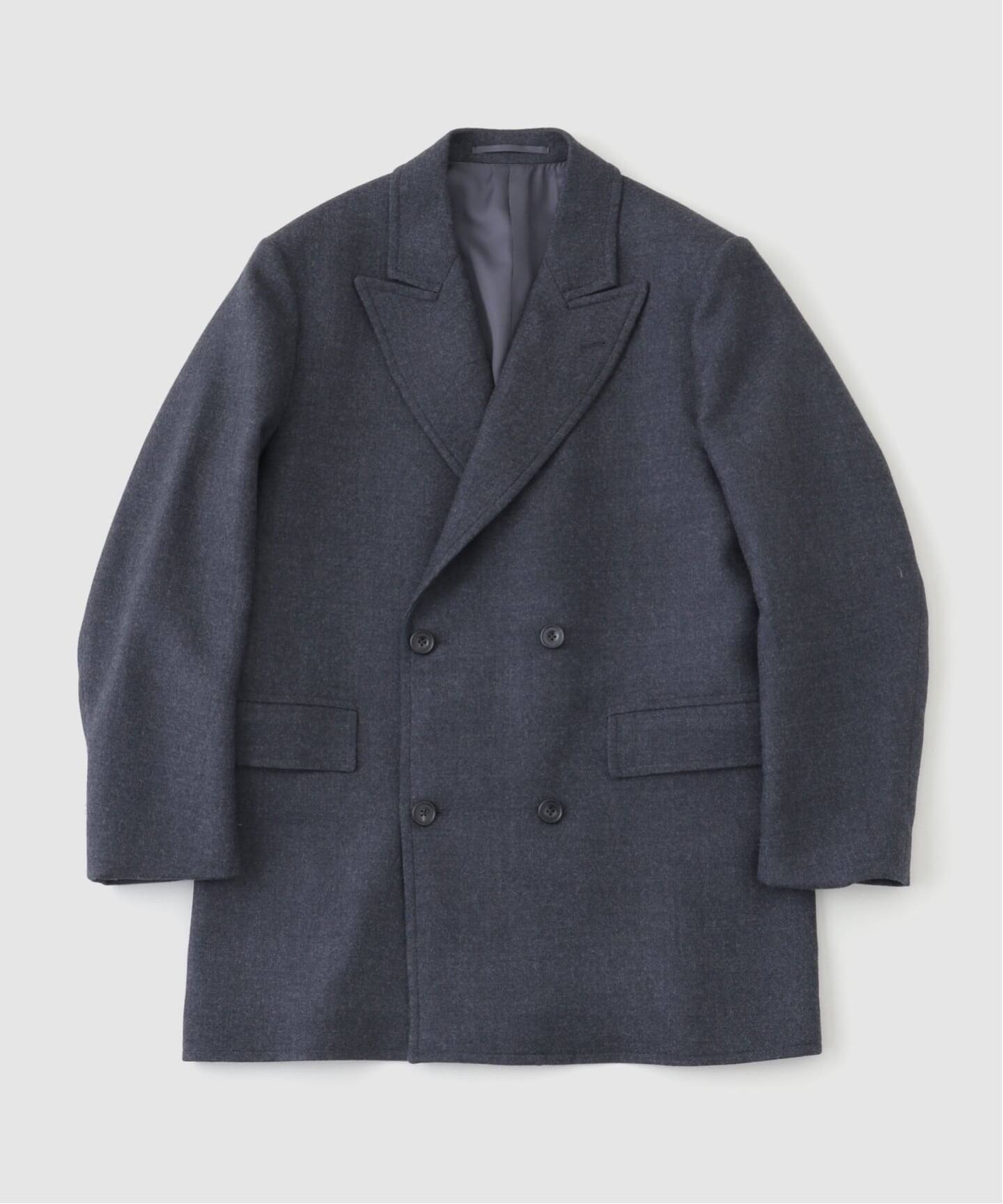 RE-PURPOSE / リパーパス】 double breasted coat：ポストマンコート