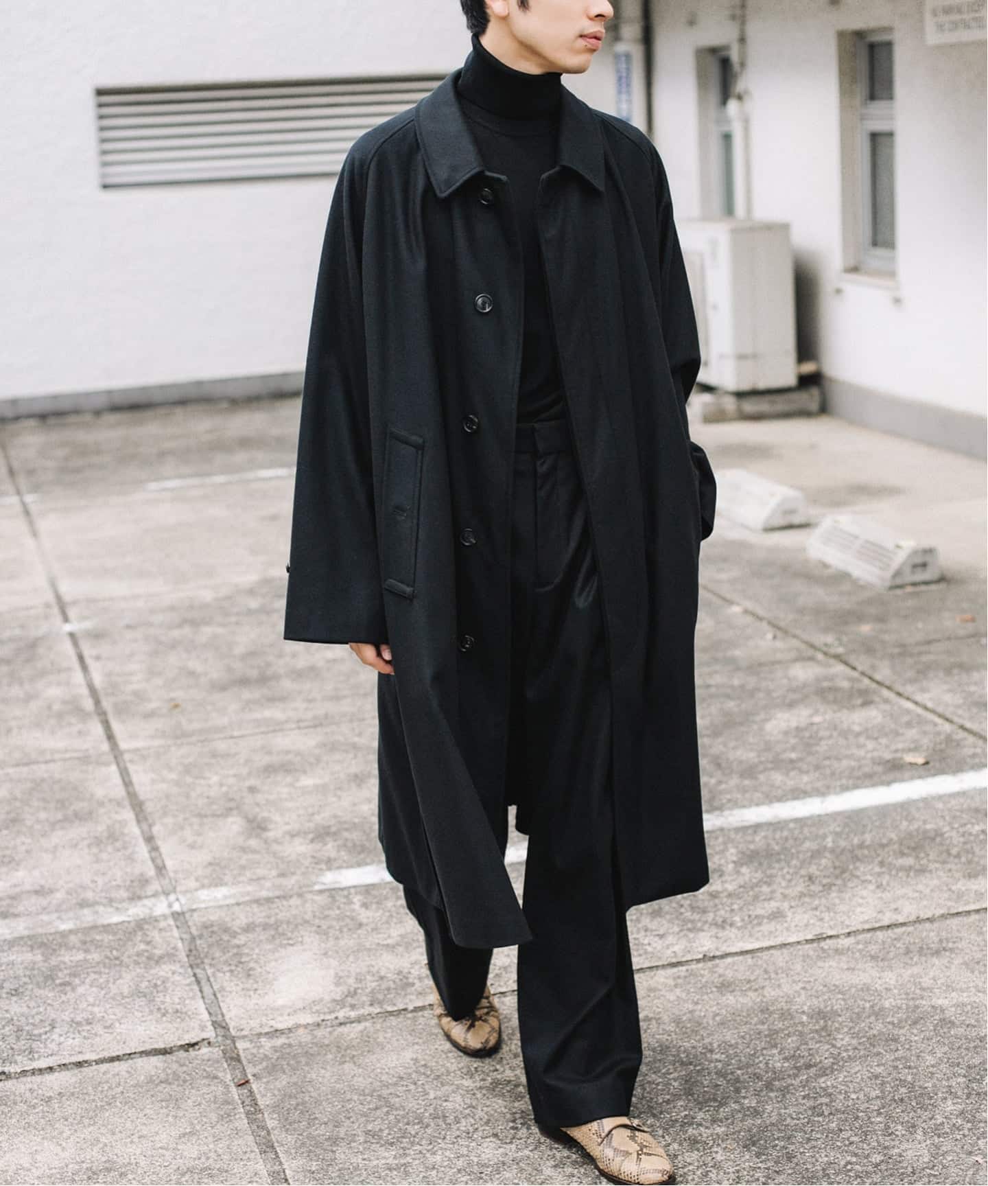 LE バルカラーブラックカラーコート LE バルカラーブラックカラーコート 新作】LEから待望のバルカラー