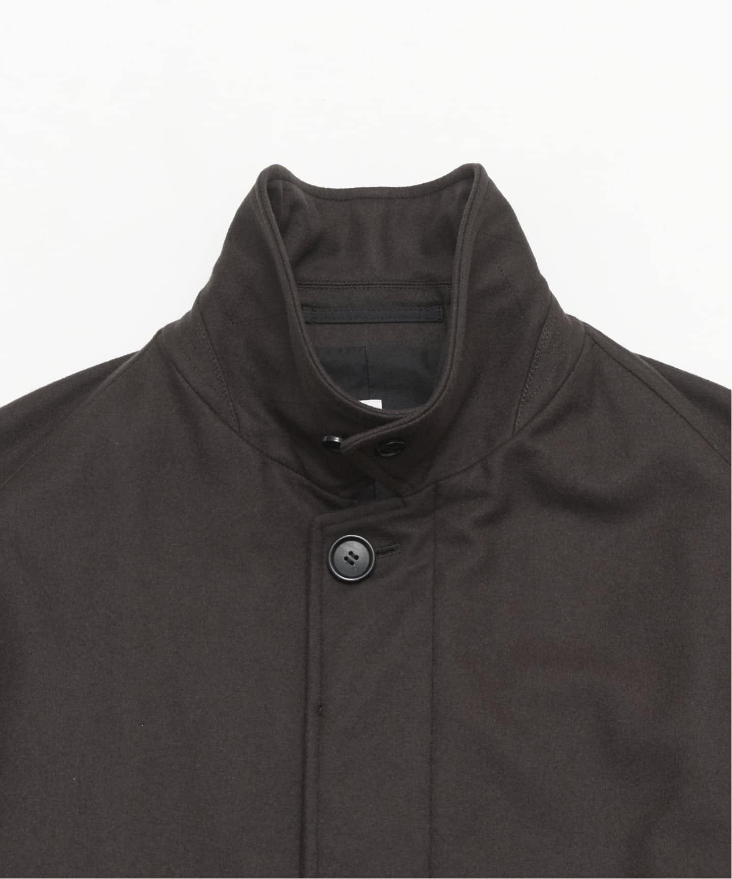 LE / エルイー】SUPER110sバルカラーコート（ステンカラーコート