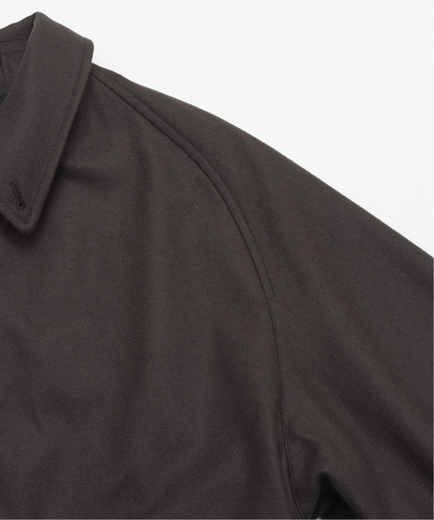 LE / エルイー】SUPER110sバルカラーコート（ステンカラーコート）｜L