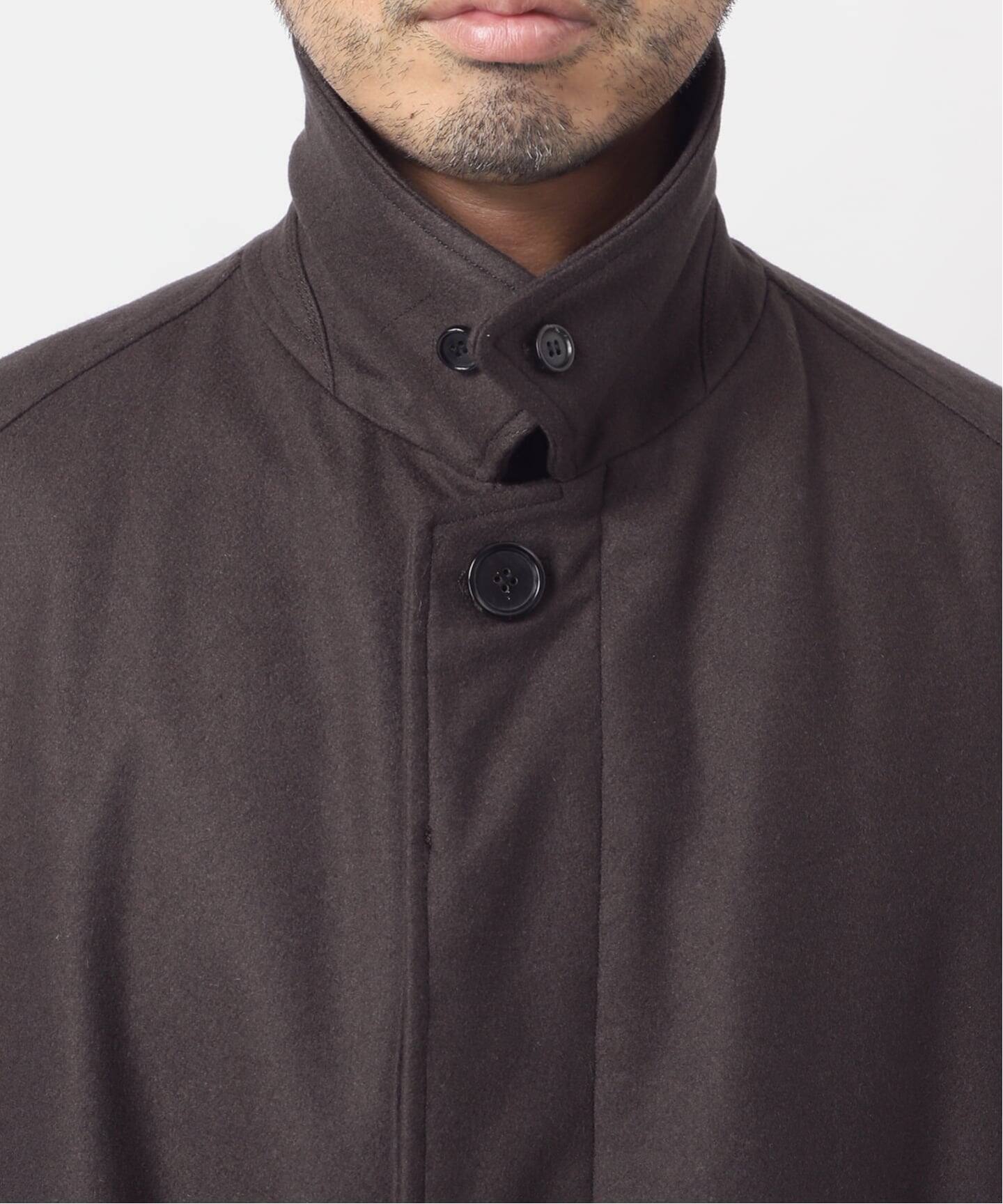 25aw lechoppe レショップ LE SUPER110sバルカラーコート LE / エルイー】SUPER110sバルカラーコート（ステンカラーコート）｜L