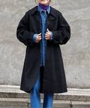 ダブルフェイスステンカラーコート