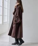 ≪予約≫ダブルフェイスステンカラーコート